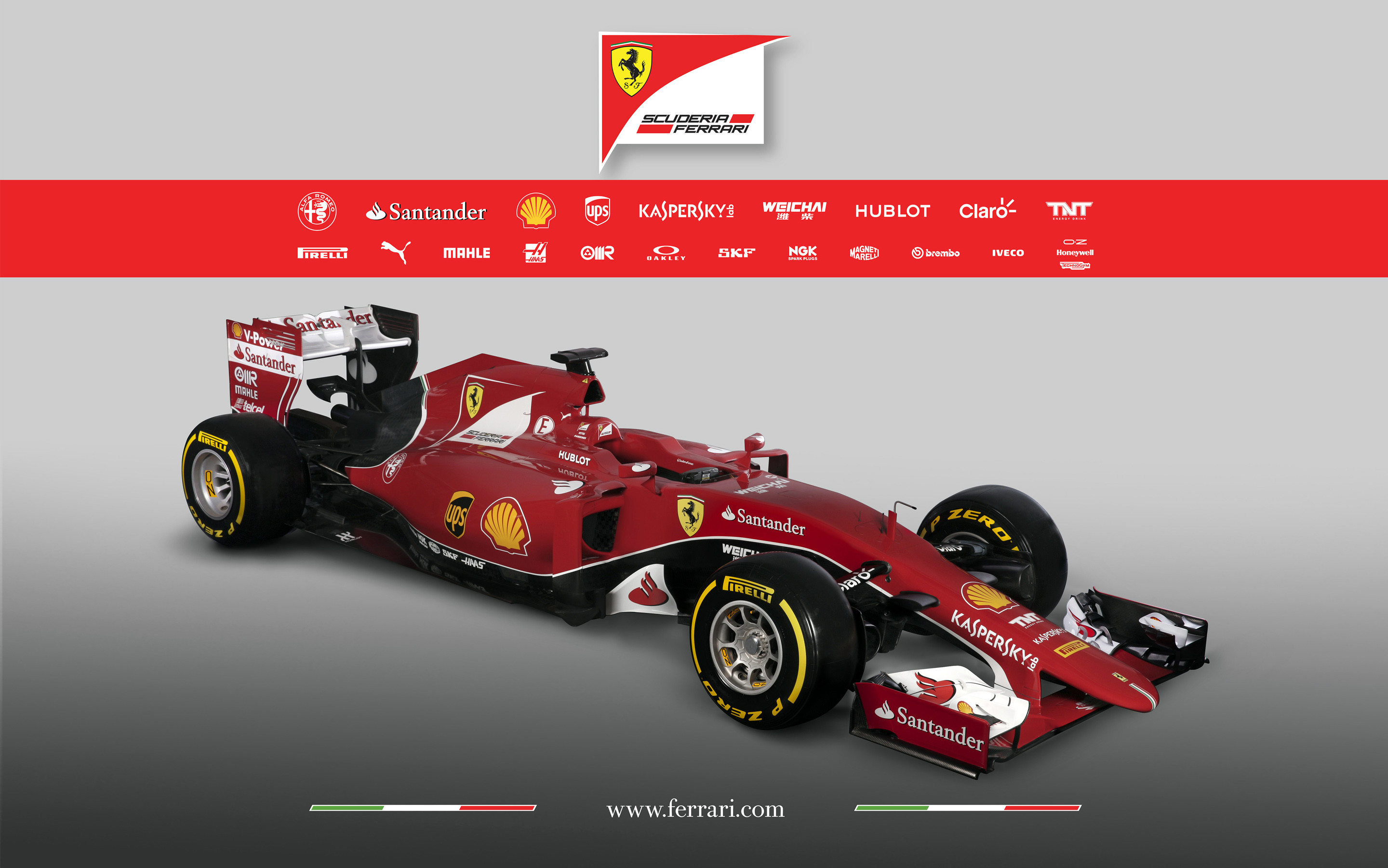 Ferrari F14 T, Scuderia Ferrari, Formula 1, Sponsor, 2880x1800, sfondo MacBook Pro