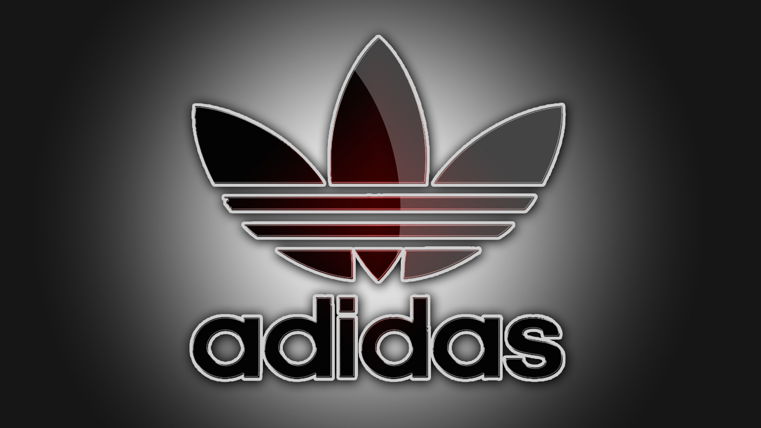 Adidas Originals, Trifoglio, Grigio, 2560x1440, sfondo per PC