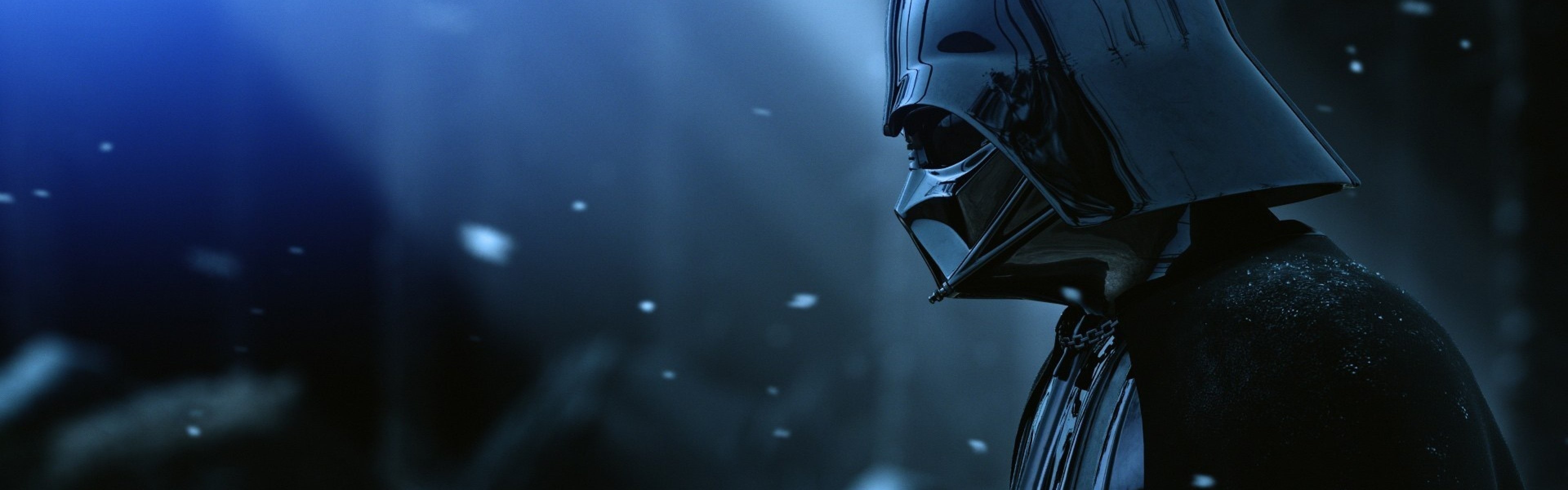 Darth Vader, Rogue One, Profilo, Blu scuro, Full HD, sfondo desktop
