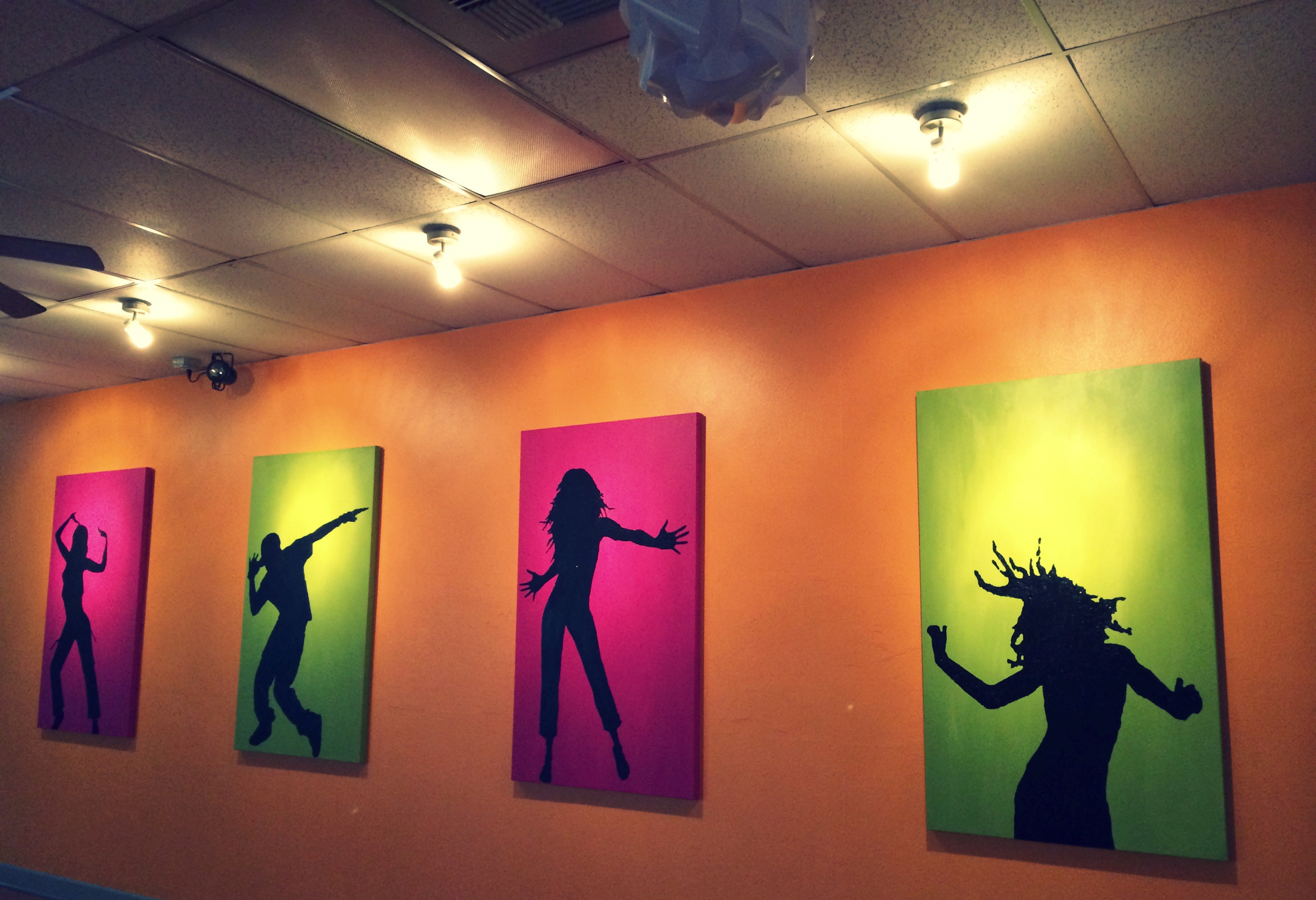 Sala da ballo, Quadri, Silhouette danzanti, 2K, sfondo per portatile