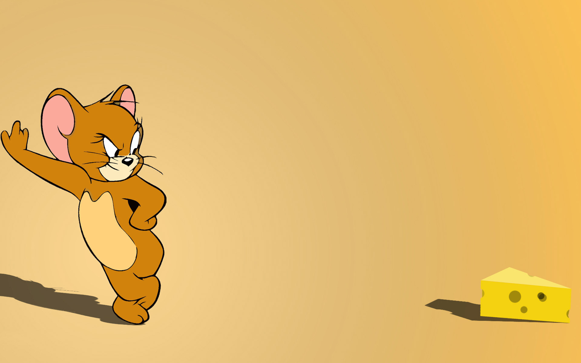 Jerry, Tom e Jerry, Formaggio, 1920x1200, immagine di sfondo