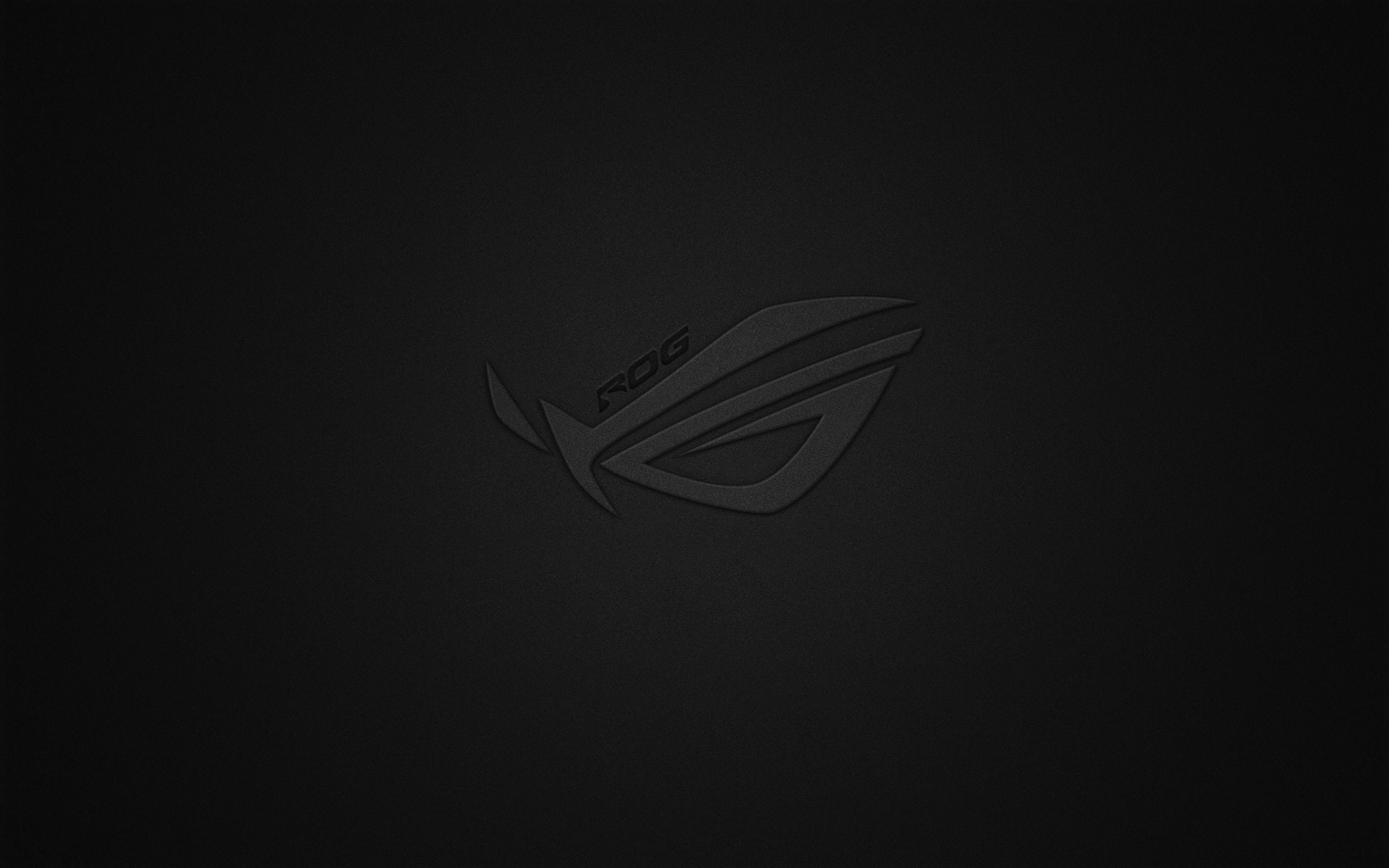 ASUS ROG, Logo ROG, Scuro, Minimalismo, 2880x1800, immagine di sfondo