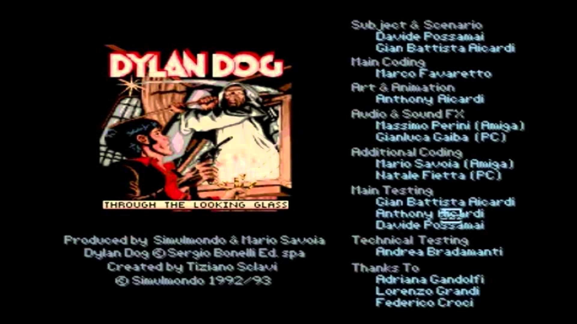 Dylan Dog, Through the Looking Glass, Videogioco, Titoli di coda, sfondo 16:9 Full HD