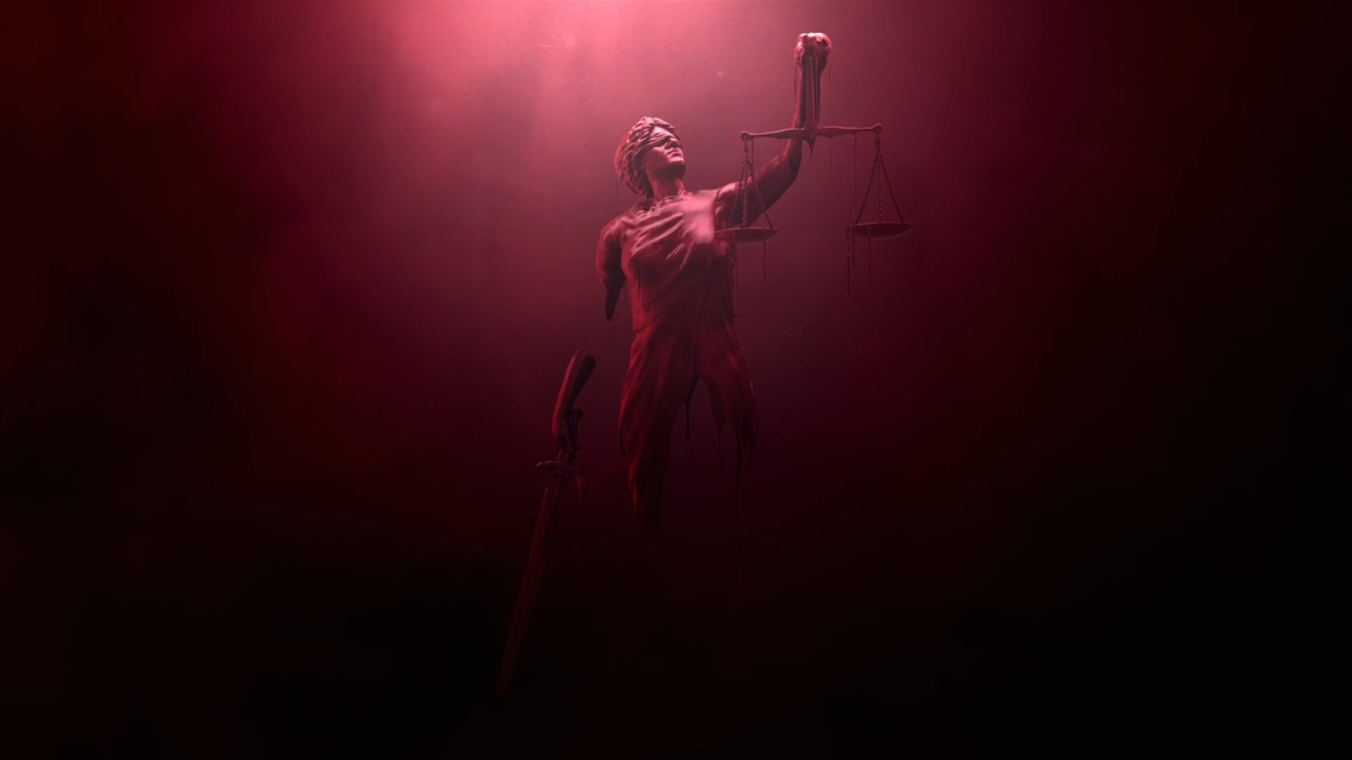 Lady Justice, Daredevil, Bilancia, Rosso, 16:9 Full HD, sfondo widescreen