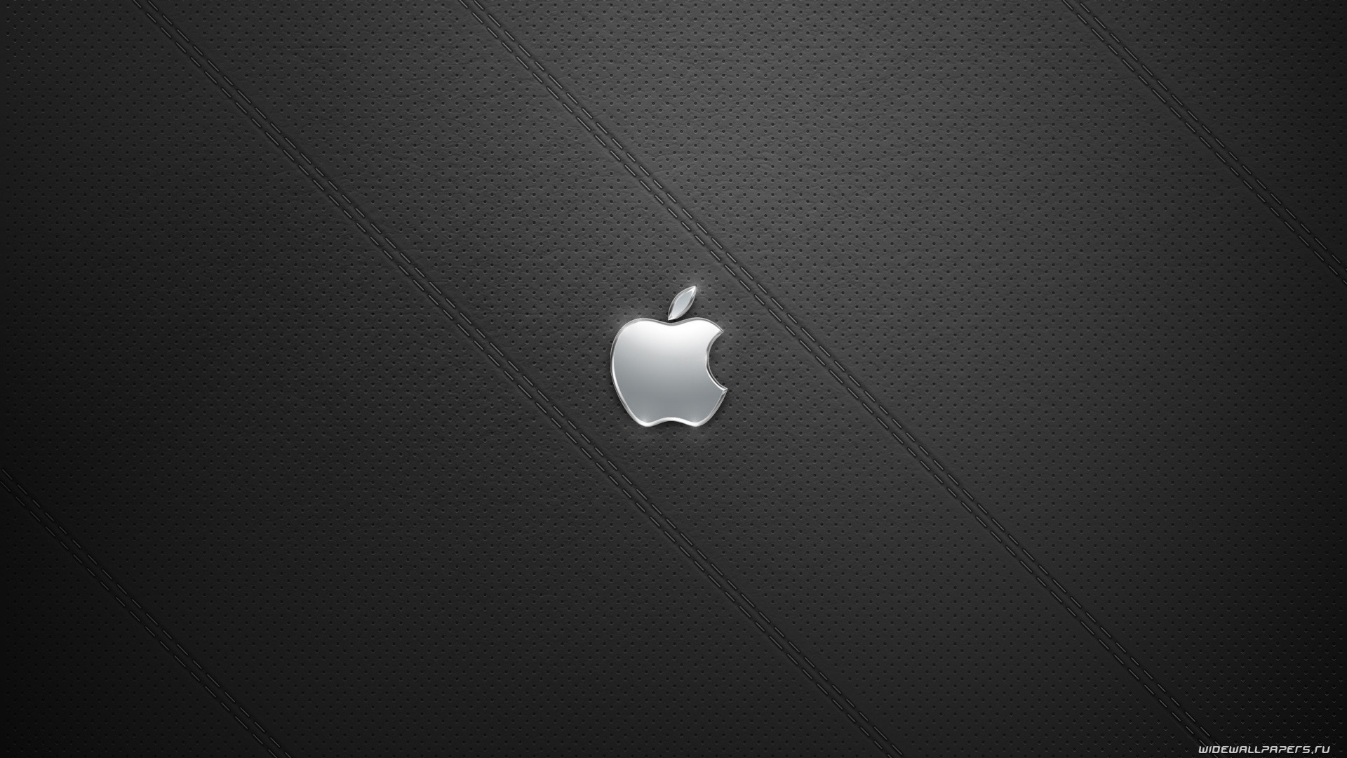 Logo Apple, Grigio scuro, Texture, Full HD, sfondo per PC e portatile