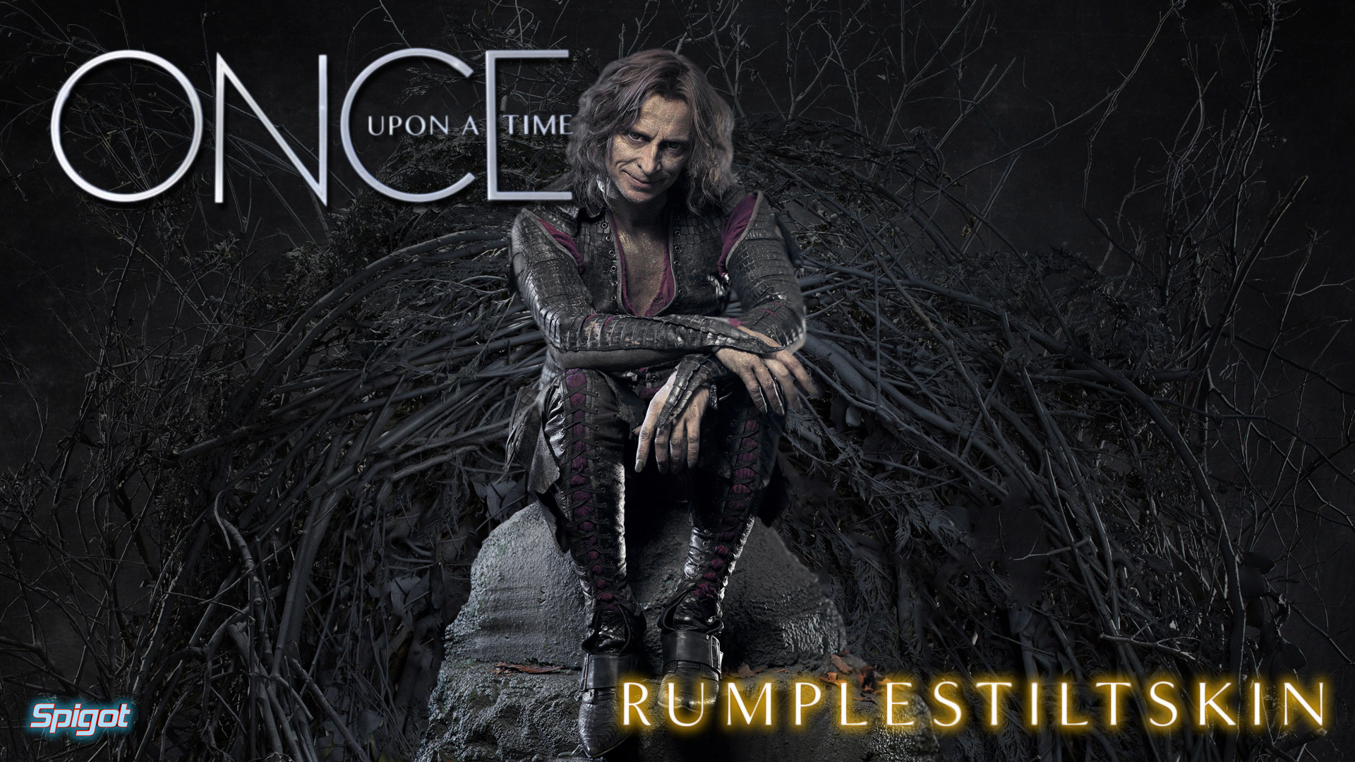 Tremotino, Robert Carlyle, C'era una volta, Logo, 1920x1080, sfondo per PC