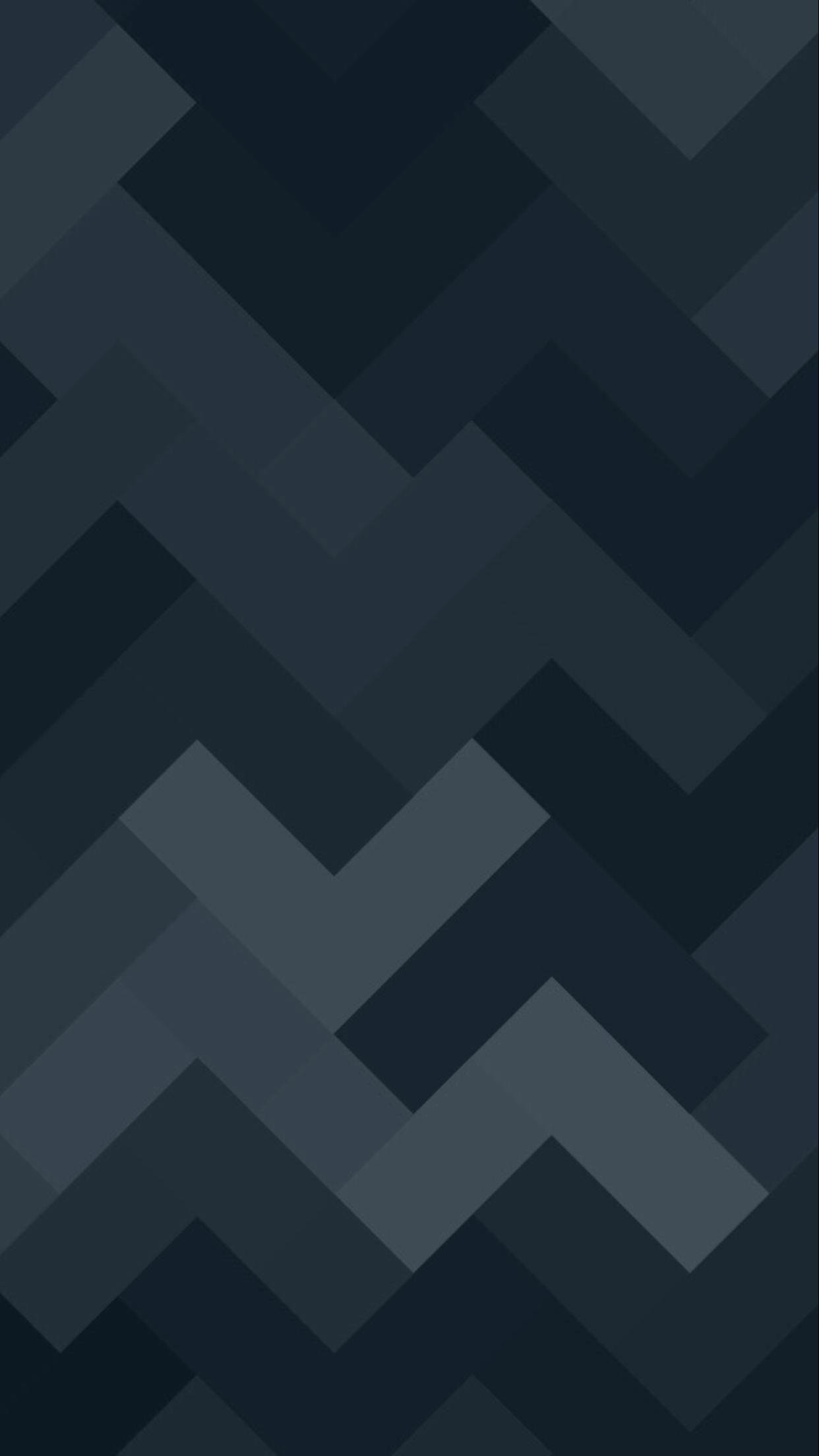 Motivo a zigzag, Grigio scuro, Geometrico, sfondo schermata di blocco iPhone 5