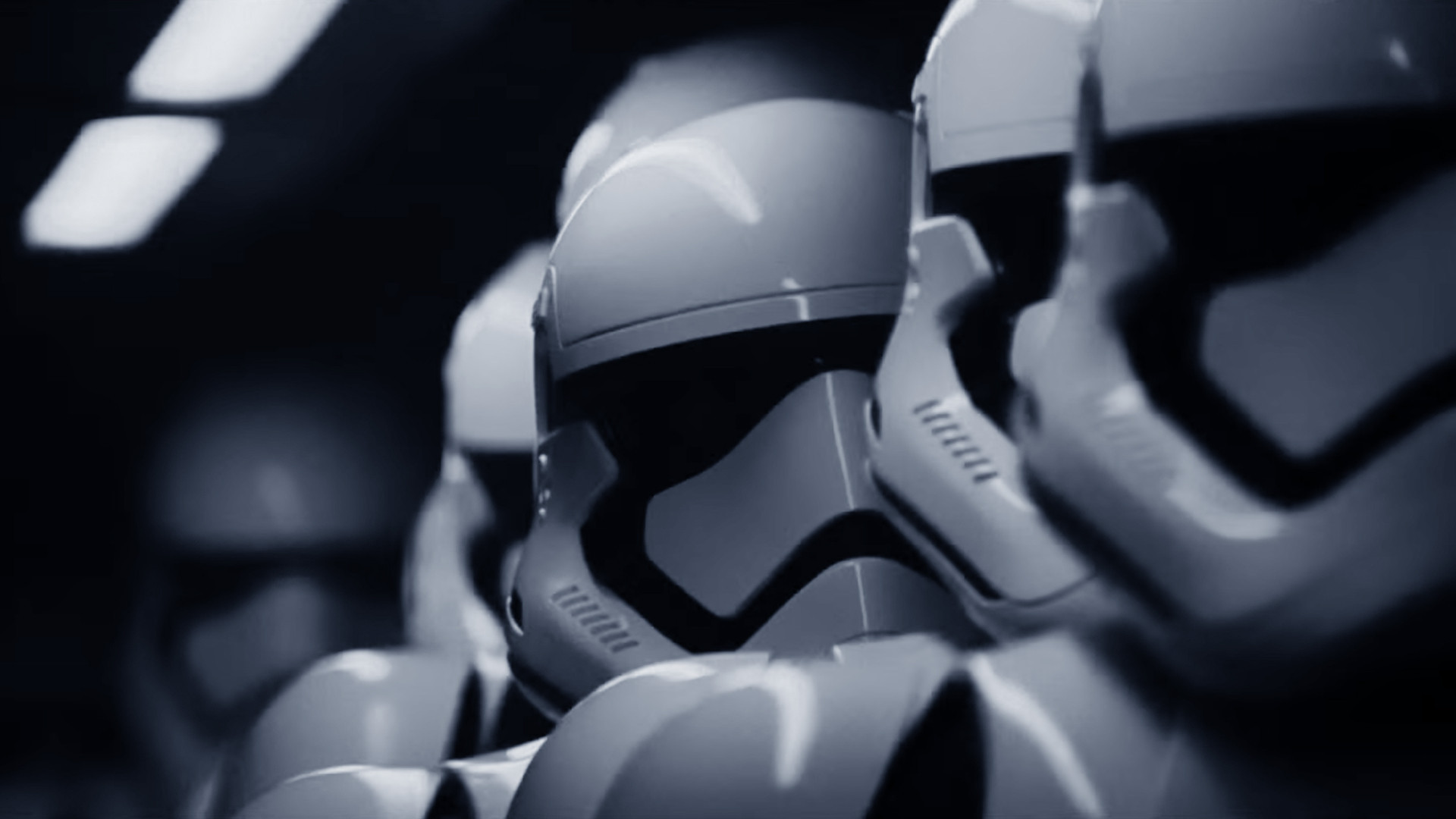 Stormtrooper del Primo Ordine, Star Wars, Caschi, Bianco e nero, sfondo Full HD per computer