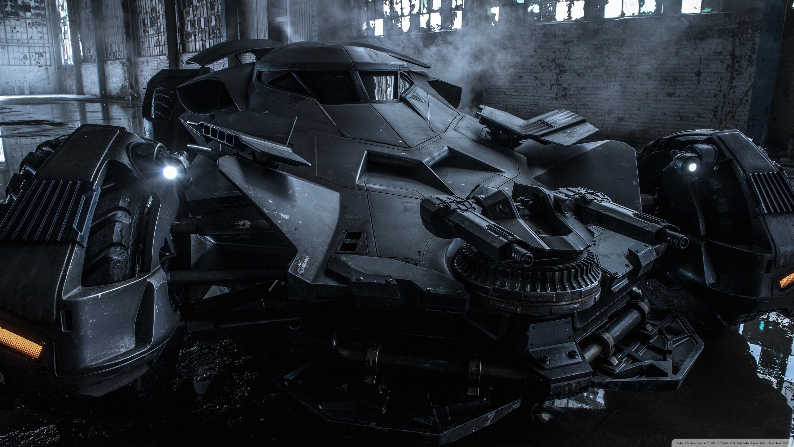 Batmobile, Batman v Superman: Dawn of Justice, Sfondo scuro, 2K, wallpaper per computer