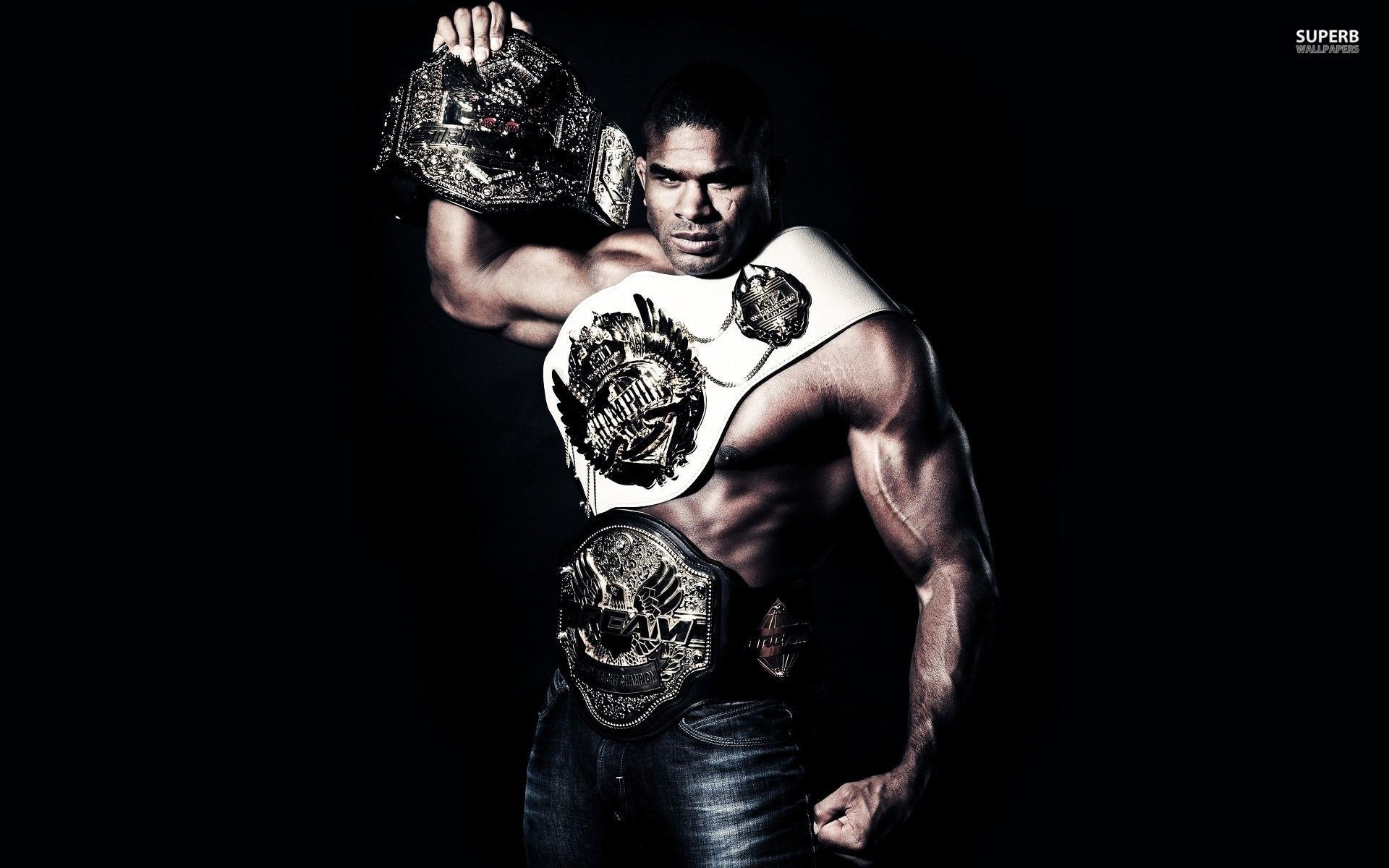 Alistair Overeem, Cinture da campione, MMA, 1920x1200, sfondo per PC