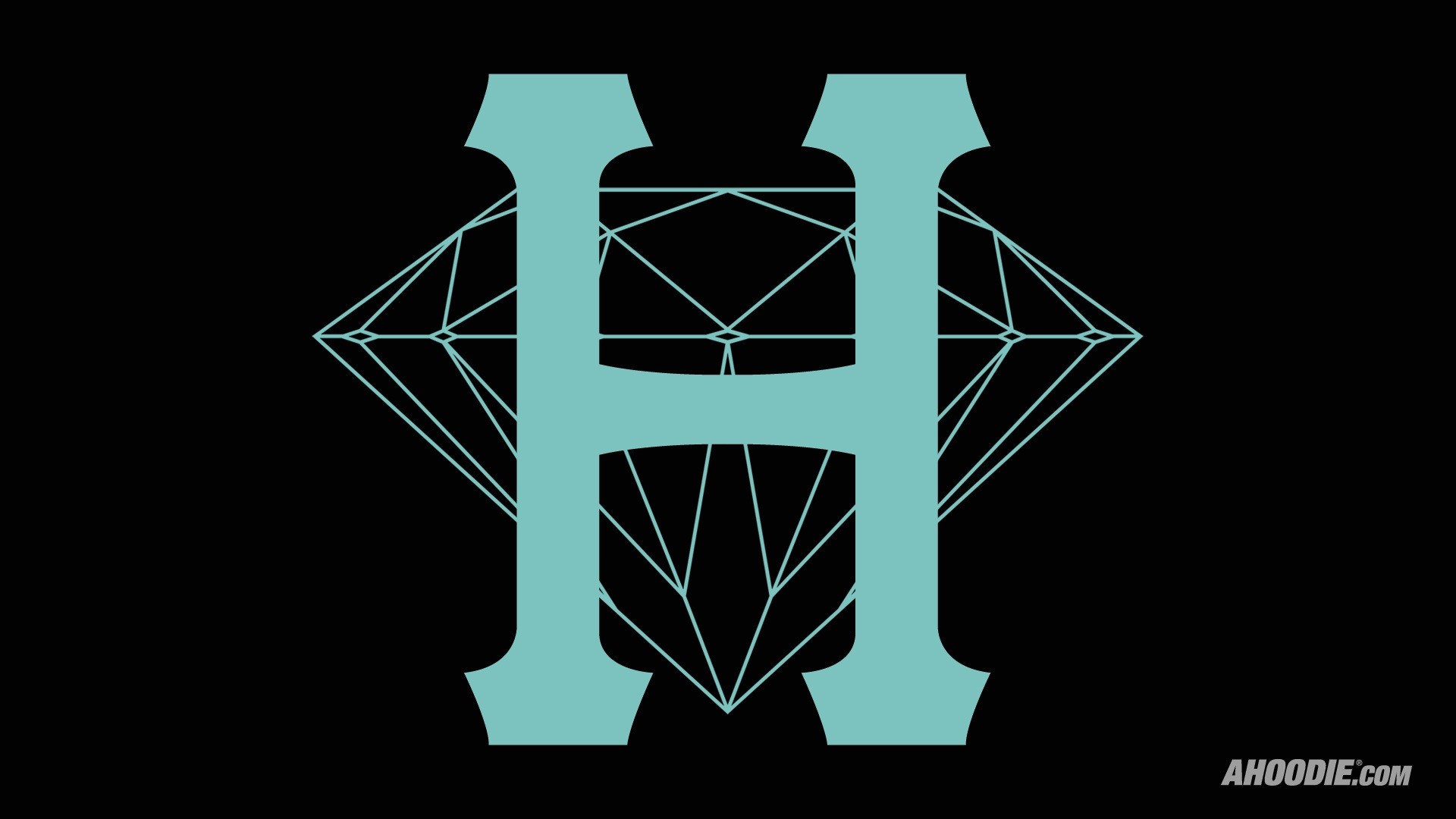 Huf, Diamond Supply Co., Logo, Diamante, Sfondo nero, Full HD, wallpaper per computer