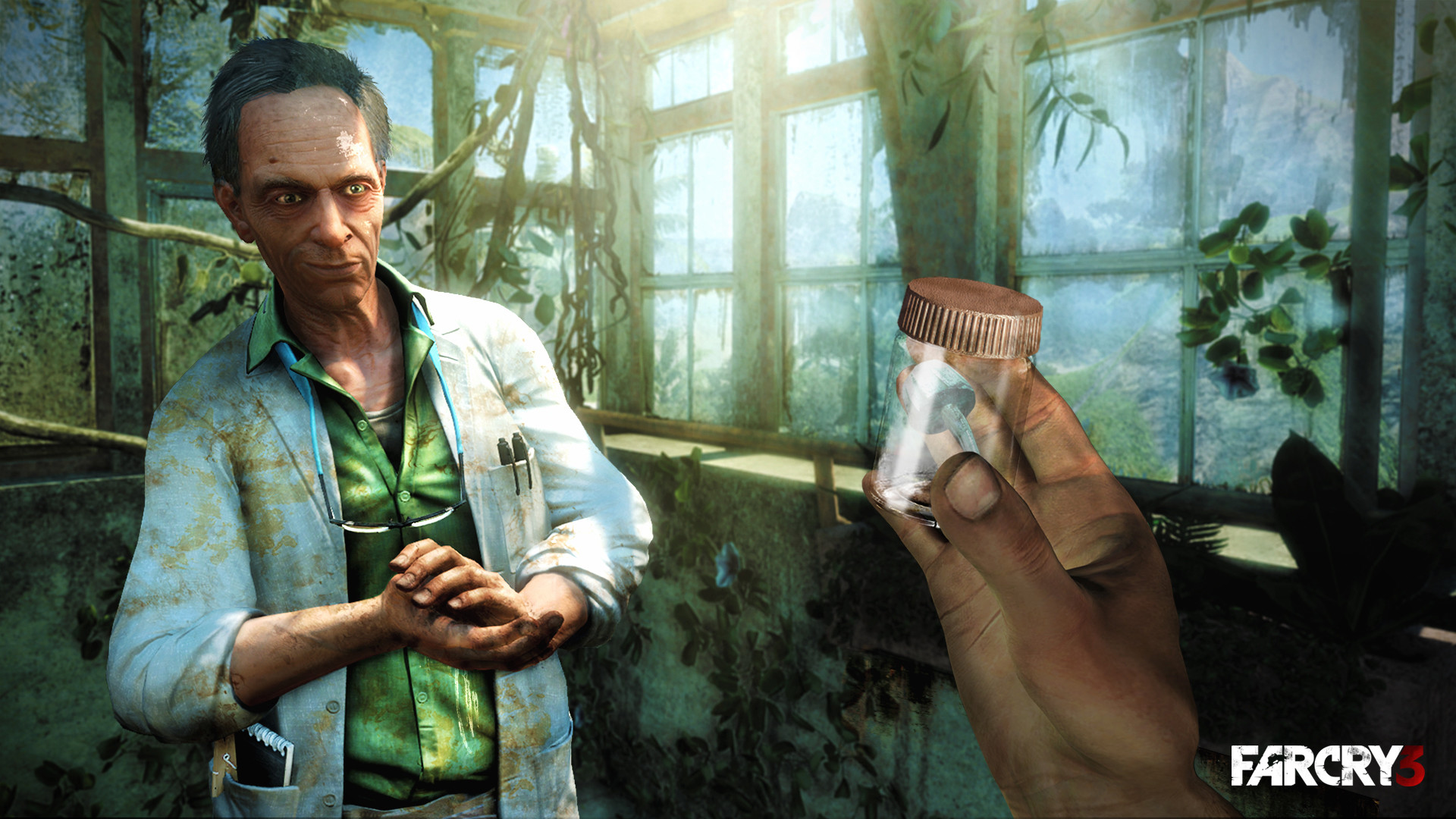 Dr. Earnhardt, Far Cry 3, Serra, Barattolo, Full HD, sfondo Windows 11