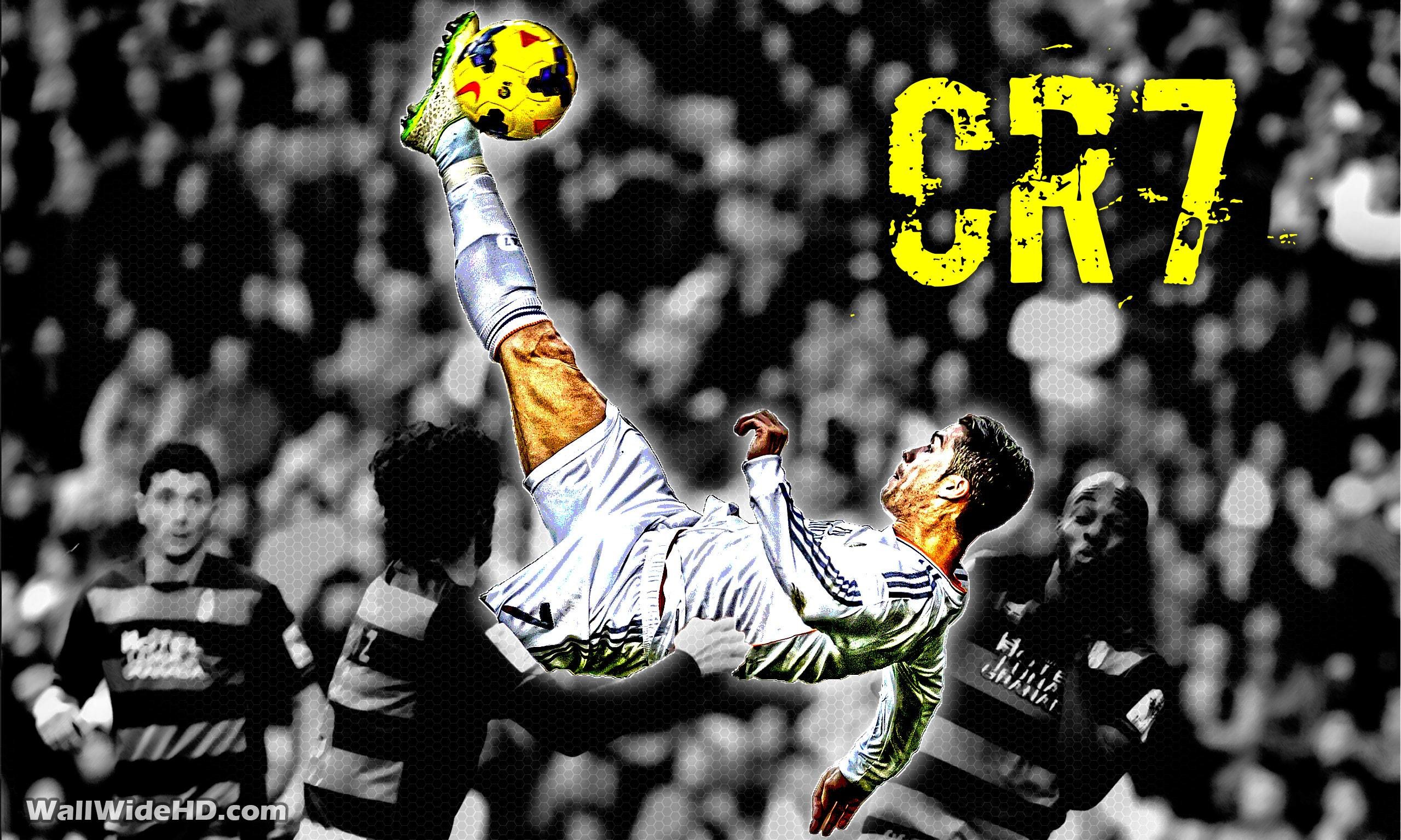 Cristiano Ronaldo, CR7, Rovesciata, Real Madrid, 2K, sfondo desktop