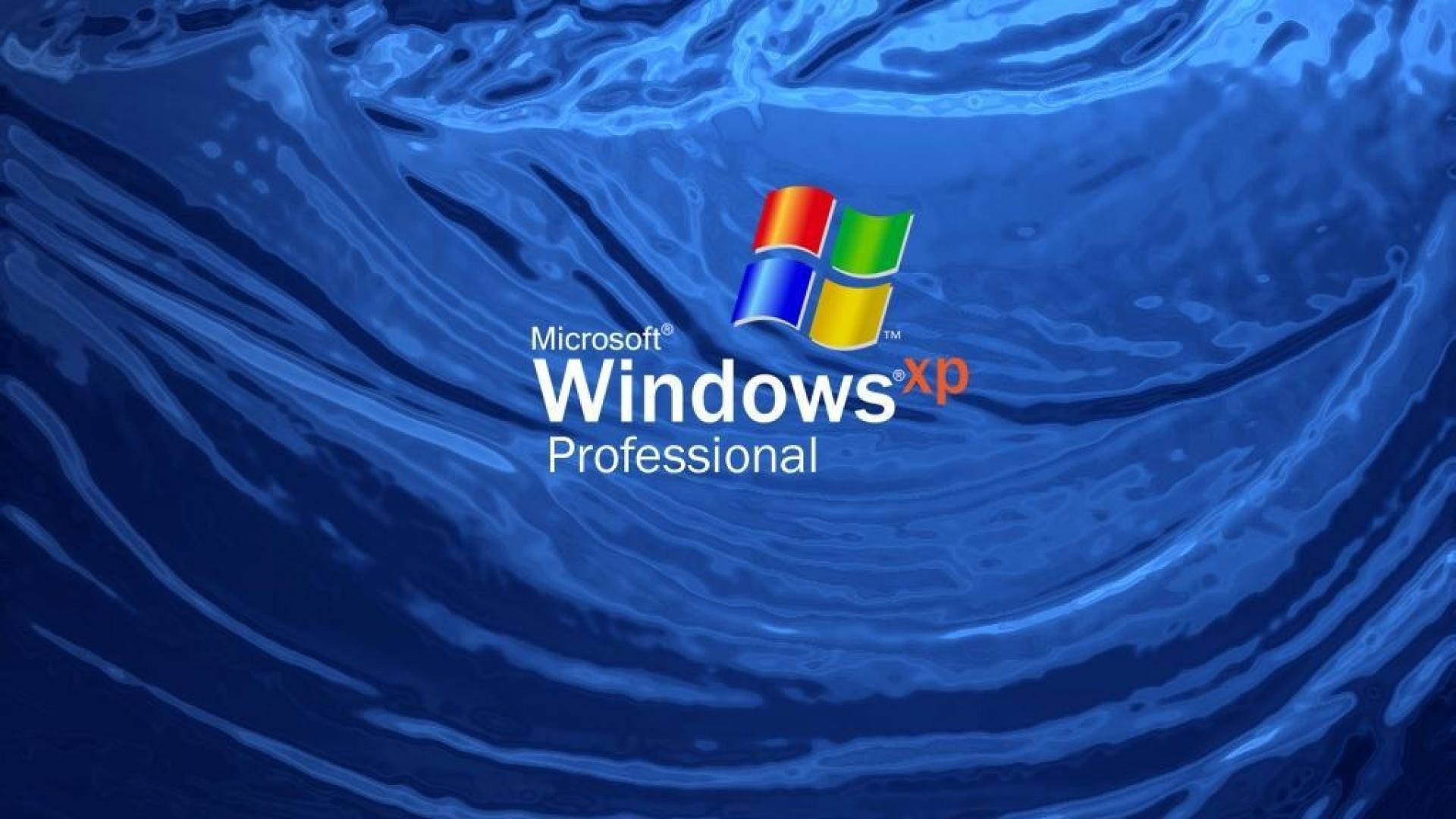 Windows XP Professional, Logo Windows, Blu, Acqua, Full HD, sfondo per portatile