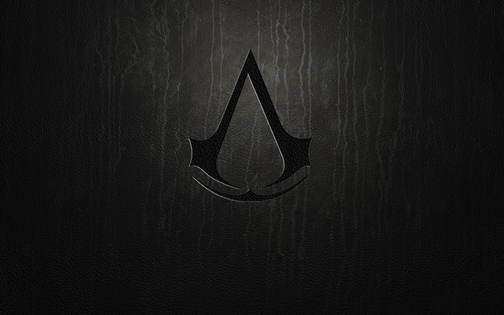 Simbolo degli Assassini, Assassin's Creed, Logo, Legno scuro, 1920x1200, immagine di sfondo