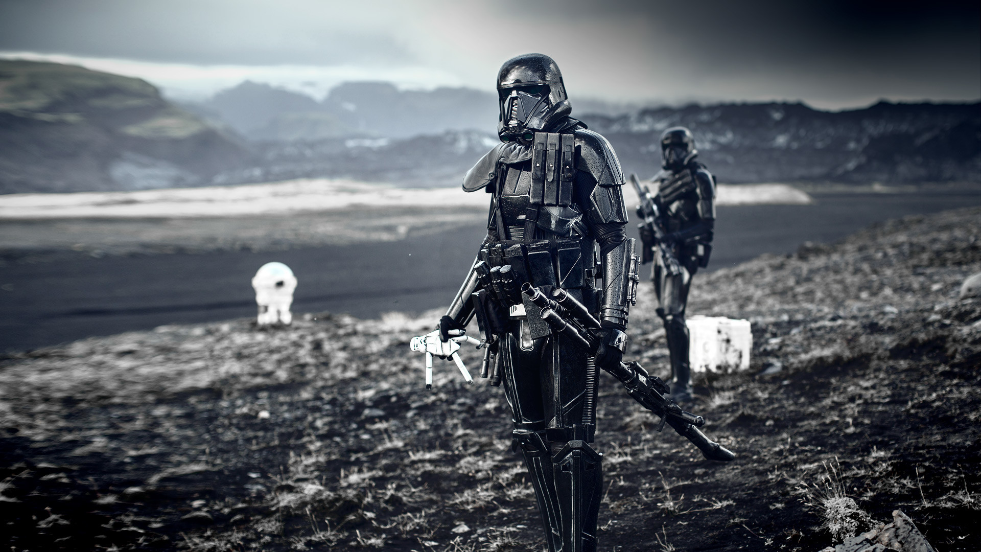 Death Trooper, Rogue One: A Star Wars Story, Star Wars, Paesaggio, sfondo 16:9 Full HD