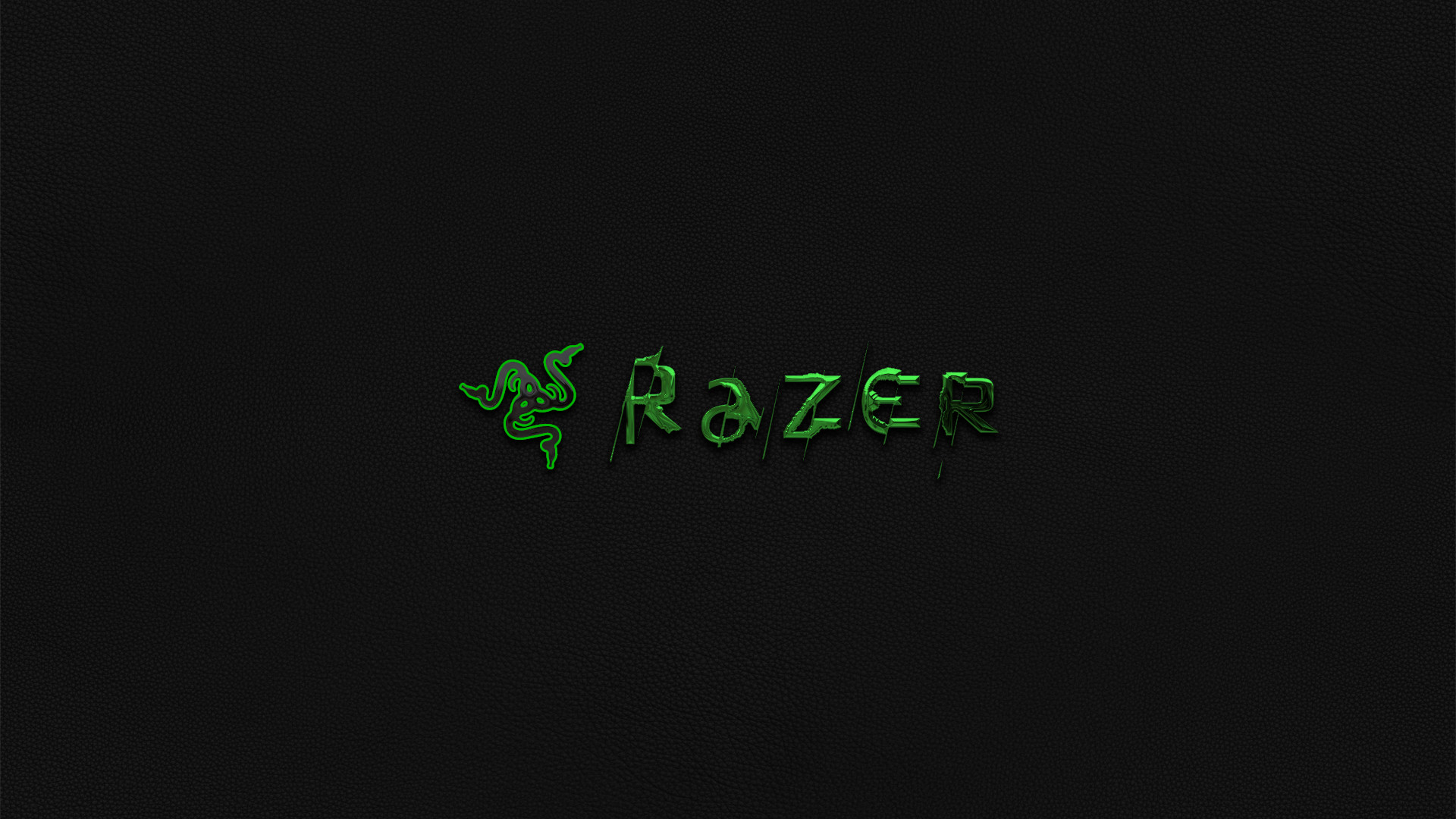 Razer, Logo Razer, Scritta Razer, Grigio scuro, 1920x1080, immagine di sfondo