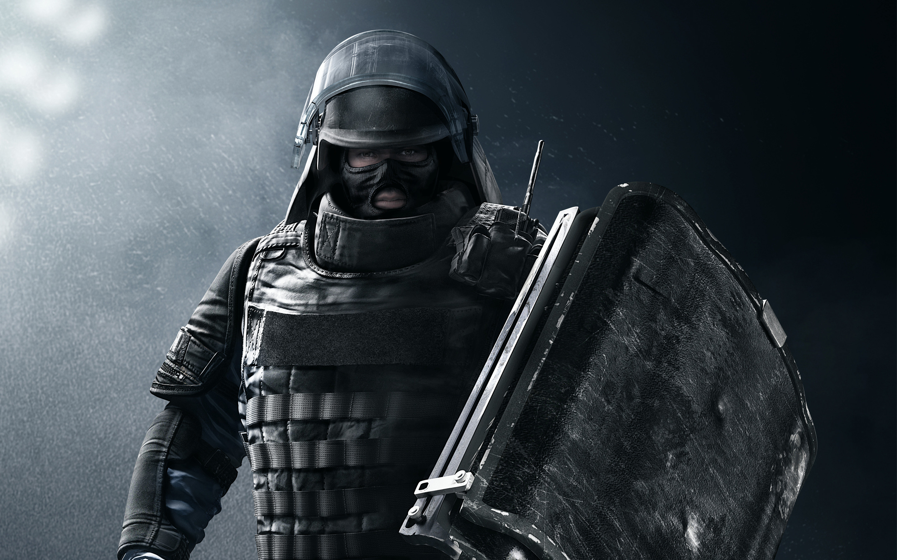 Rainbow Six Siege, Montagne, Scudo, Armatura, 2K, sfondo per PC e portatile