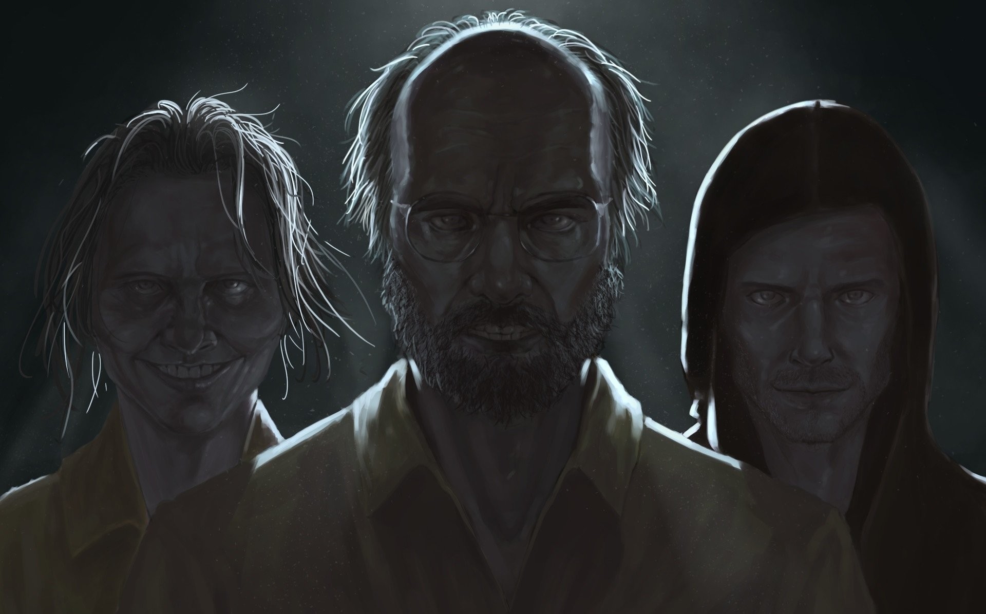 Resident Evil 7: Biohazard, Jack Baker, Lucas Baker, Marguerite Baker, Famiglia Baker, wallpaper Full HD
