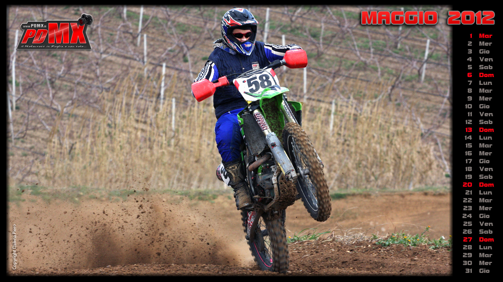 Kawasaki KX, Motocross, Calendario, Maggio 2012, 16:9 Full HD, sfondo widescreen