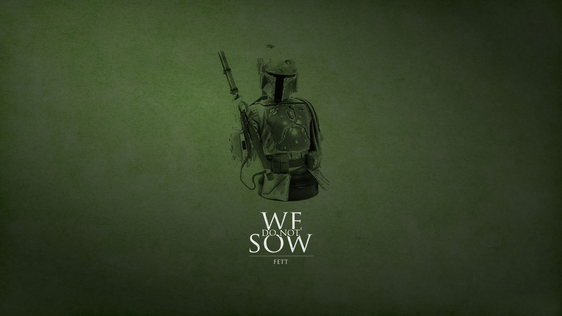 Il Trono di Spade, Boba Fett, Star Wars, We Do Not Sow, Parodia, sfondo 16:9 Full HD