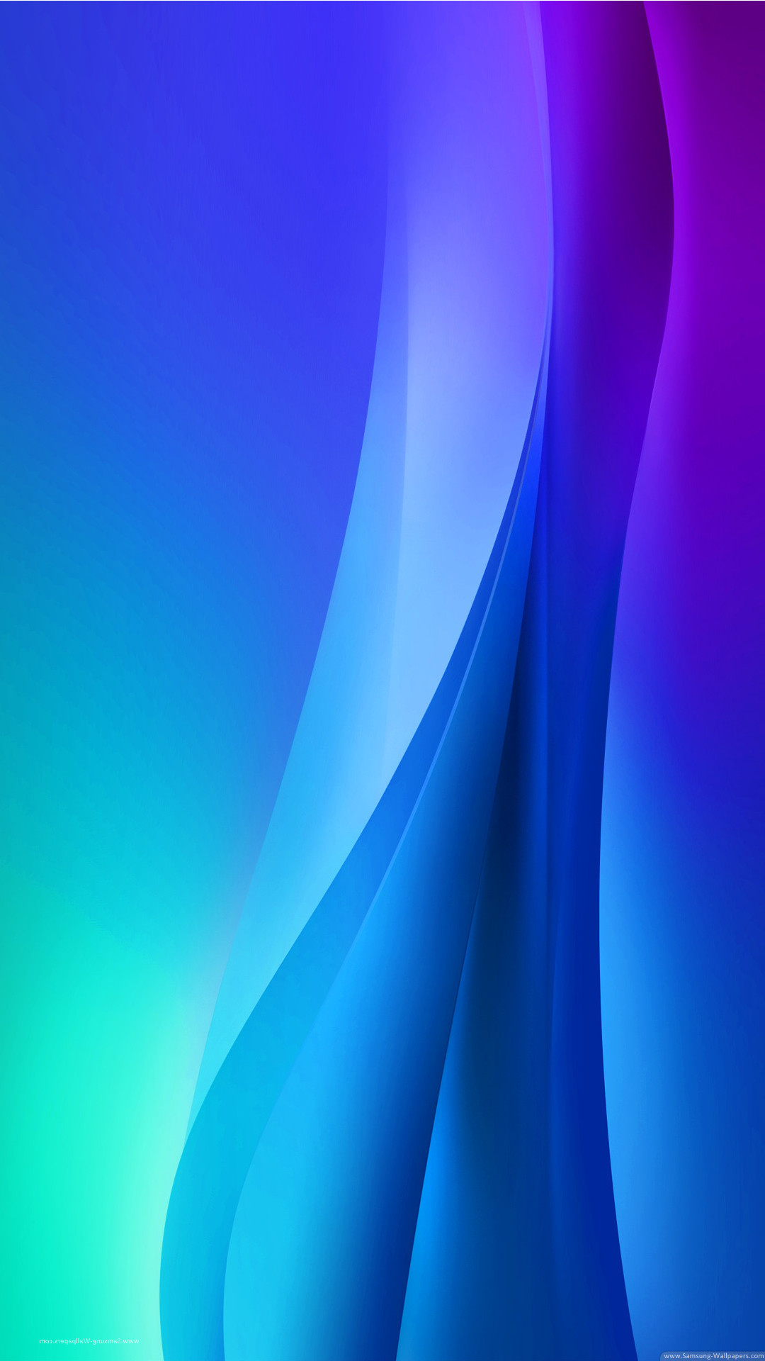 Samsung Galaxy, Samsung, Onde, Blu, Full HD, sfondo per smartphone