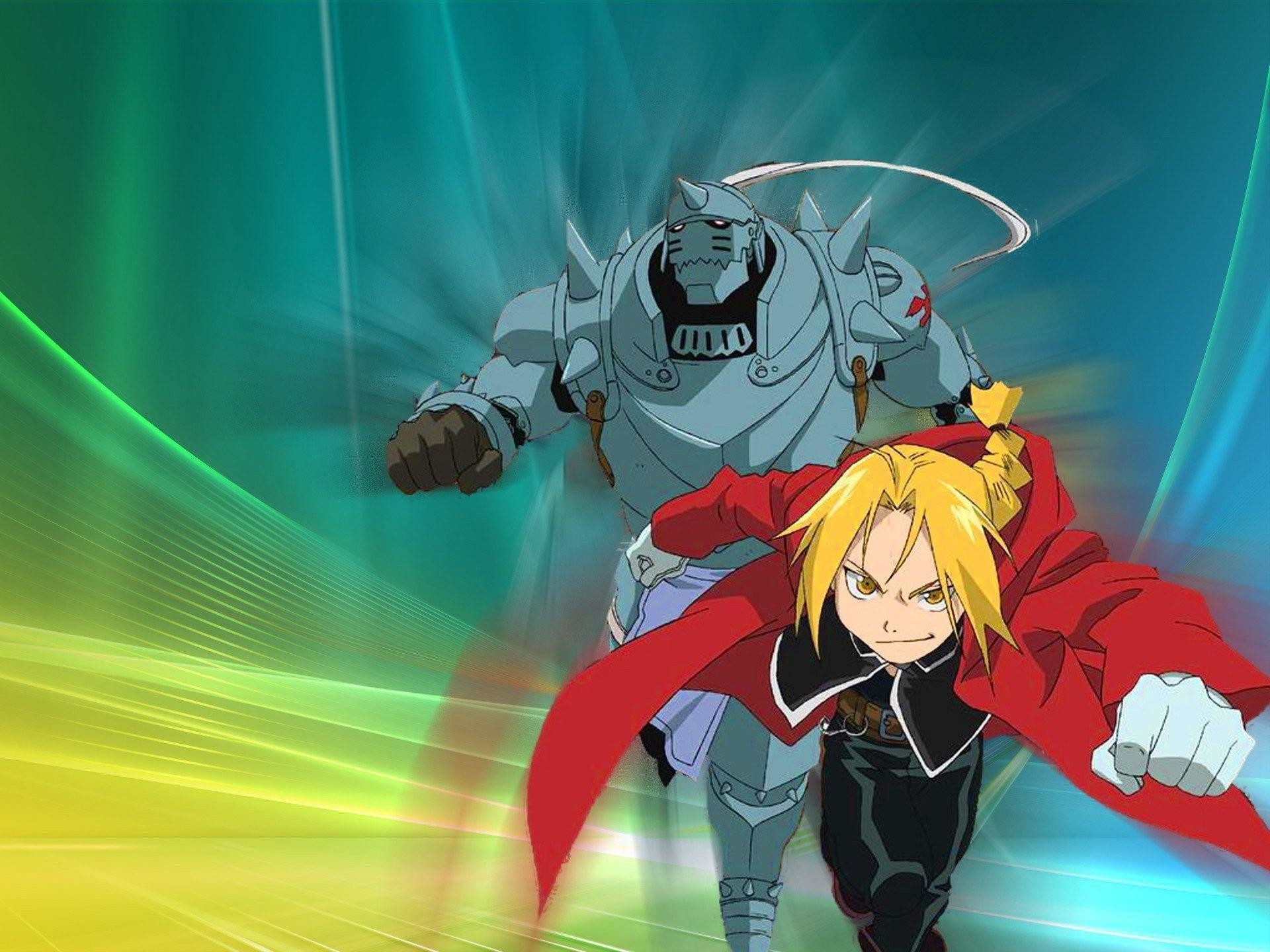 Edward Elric, Alphonse Elric, Fullmetal Alchemist: Brotherhood, Corsa, schermata Home iPad