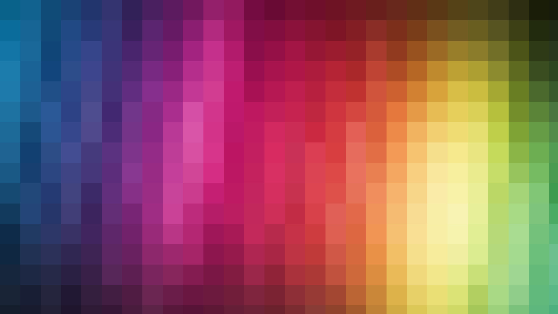 Mosaico di pixel, Arcobaleno, Astratto, 1920x1080, immagine di sfondo