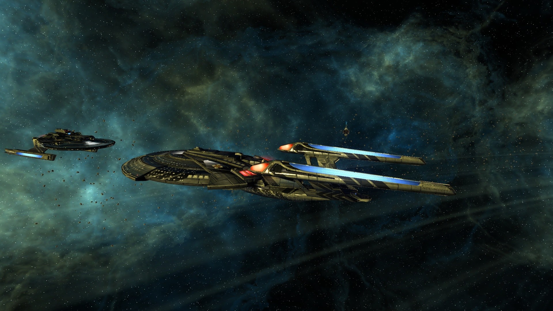 Star Trek, Astronavi, Nebulosa, Spazio, 1920x1080, immagine di sfondo