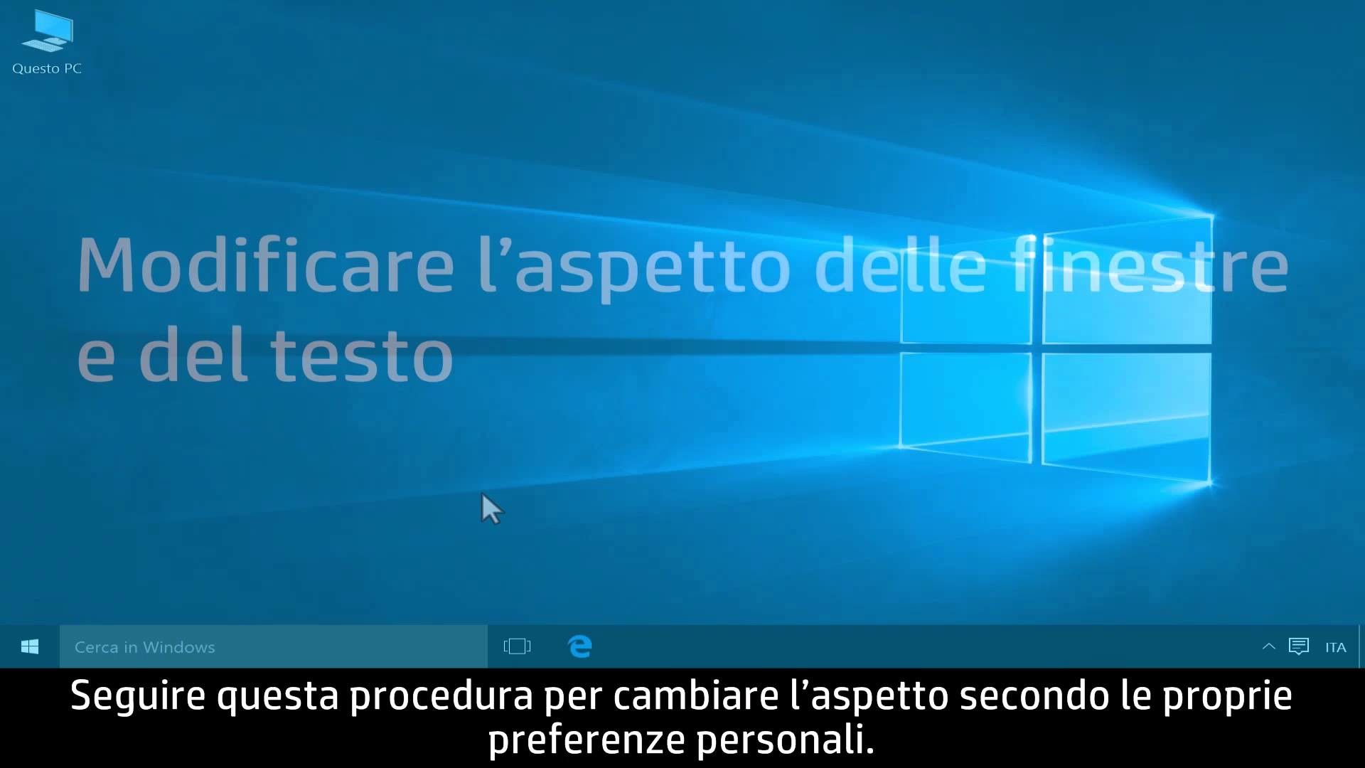 Personalizzare impostazioni dello schermo, immagine di sfondo, icone e screen saver in Windows 10, wallpaper desktop