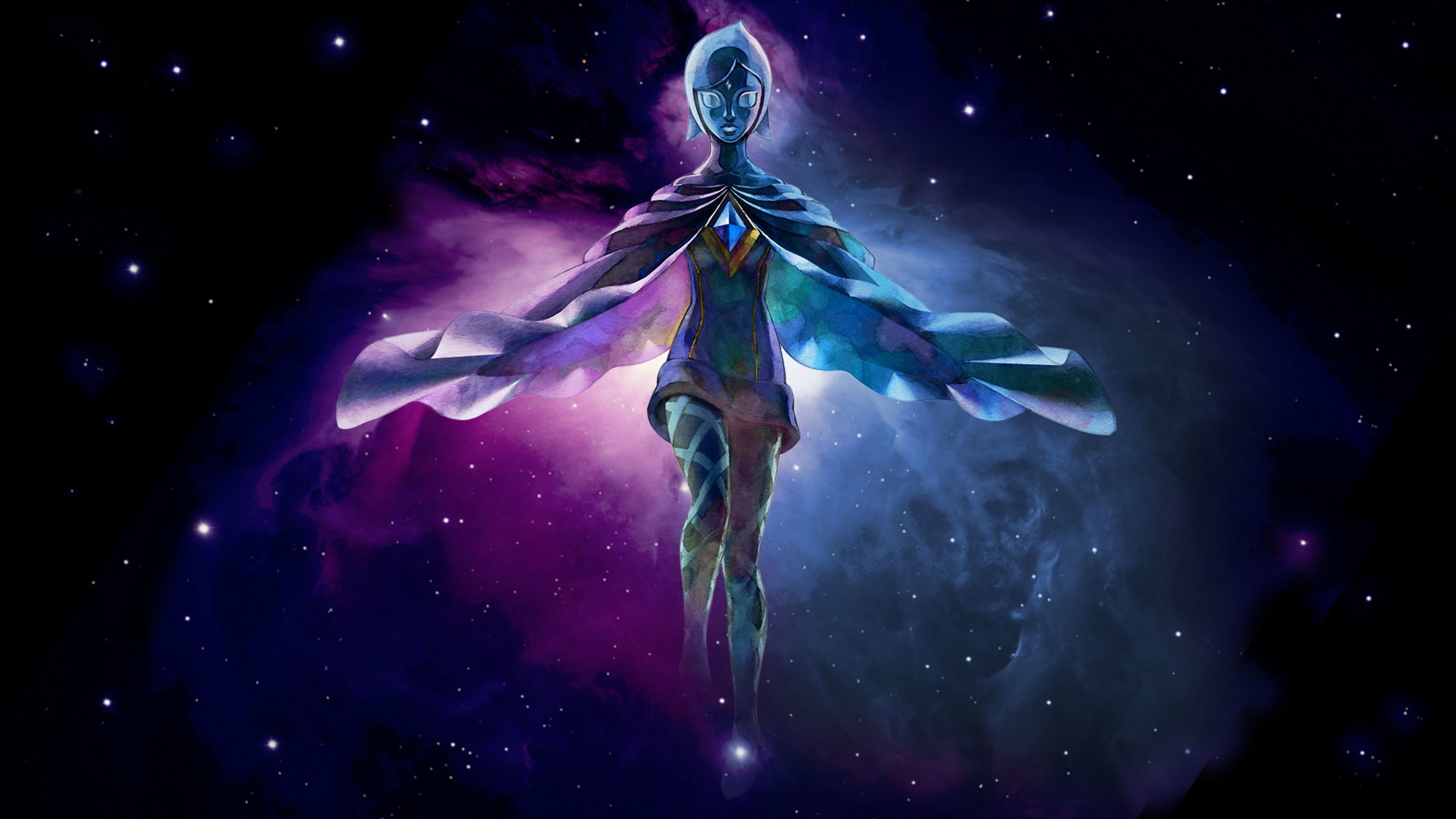 Fi, The Legend of Zelda: Skyward Sword, Spazio, Nebulosa, 16:9 2K, sfondo widescreen