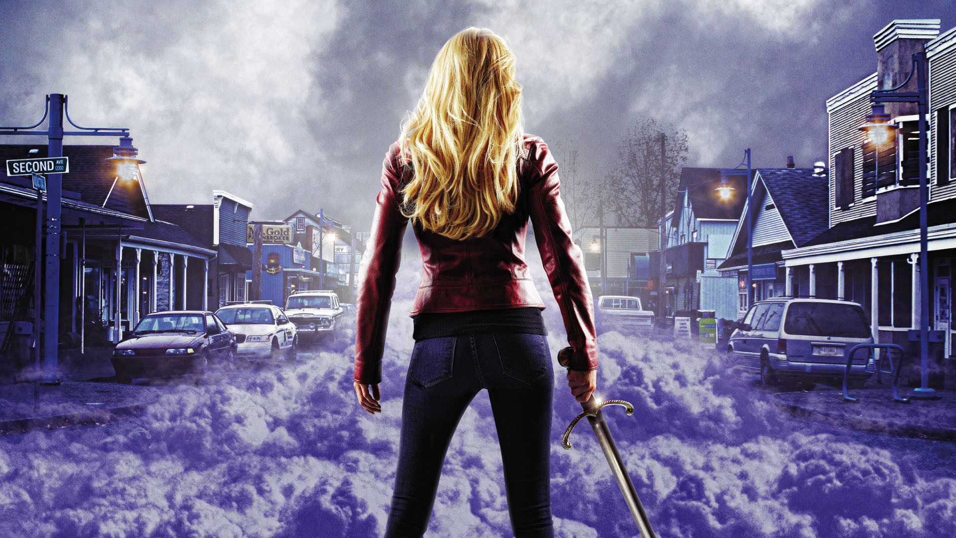 Emma Swan, C'era una volta, Storybrooke, Spada, Neve, 16:9 Full HD, sfondo widescreen