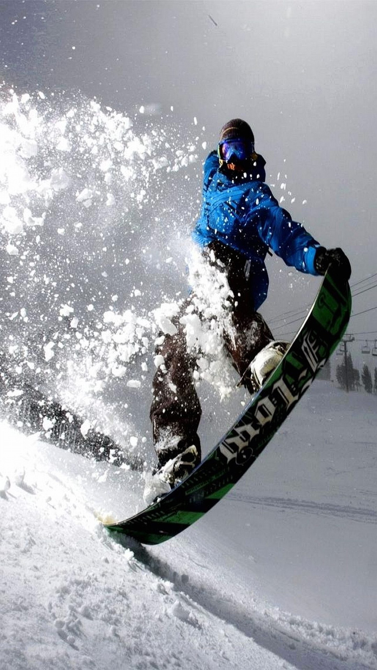 Snowboard, Neve, Sport invernali, Azione, QHD+, wallpaper per smartphone