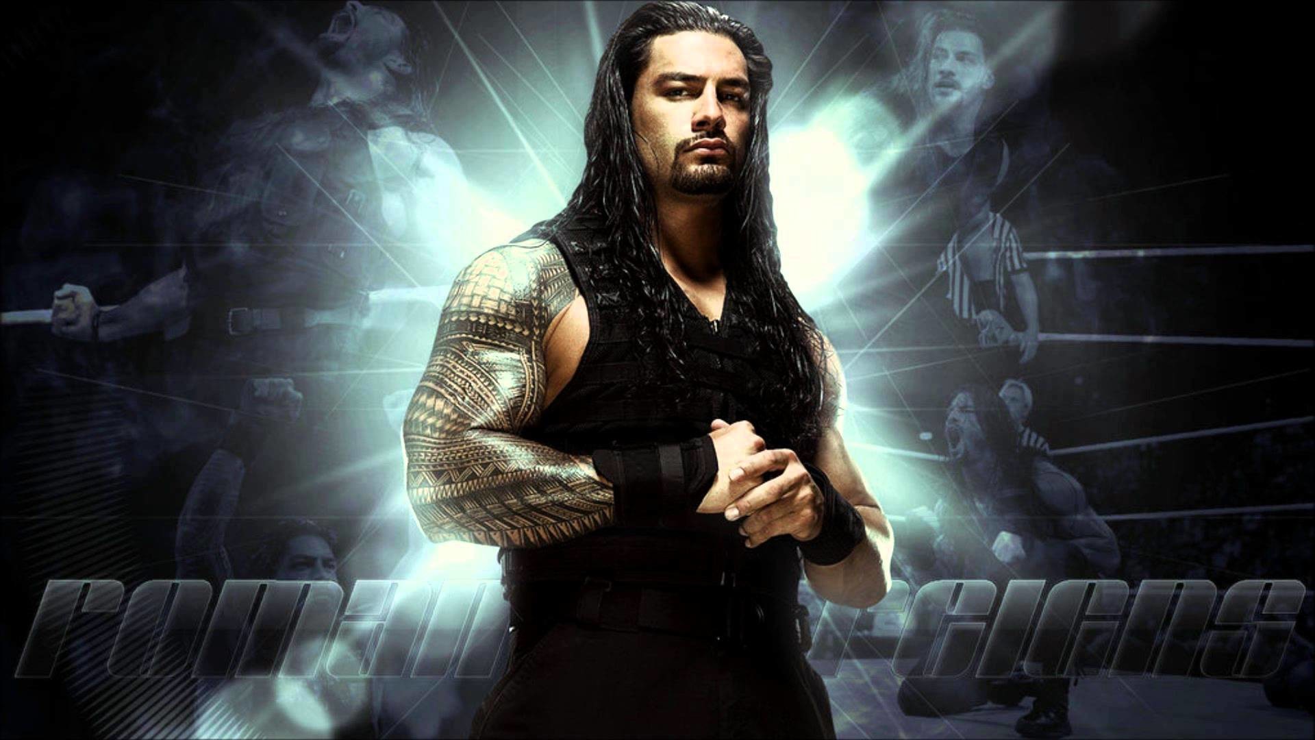 Roman Reigns, WWE, Arte digitale, Luce, Full HD, sfondo per portatile