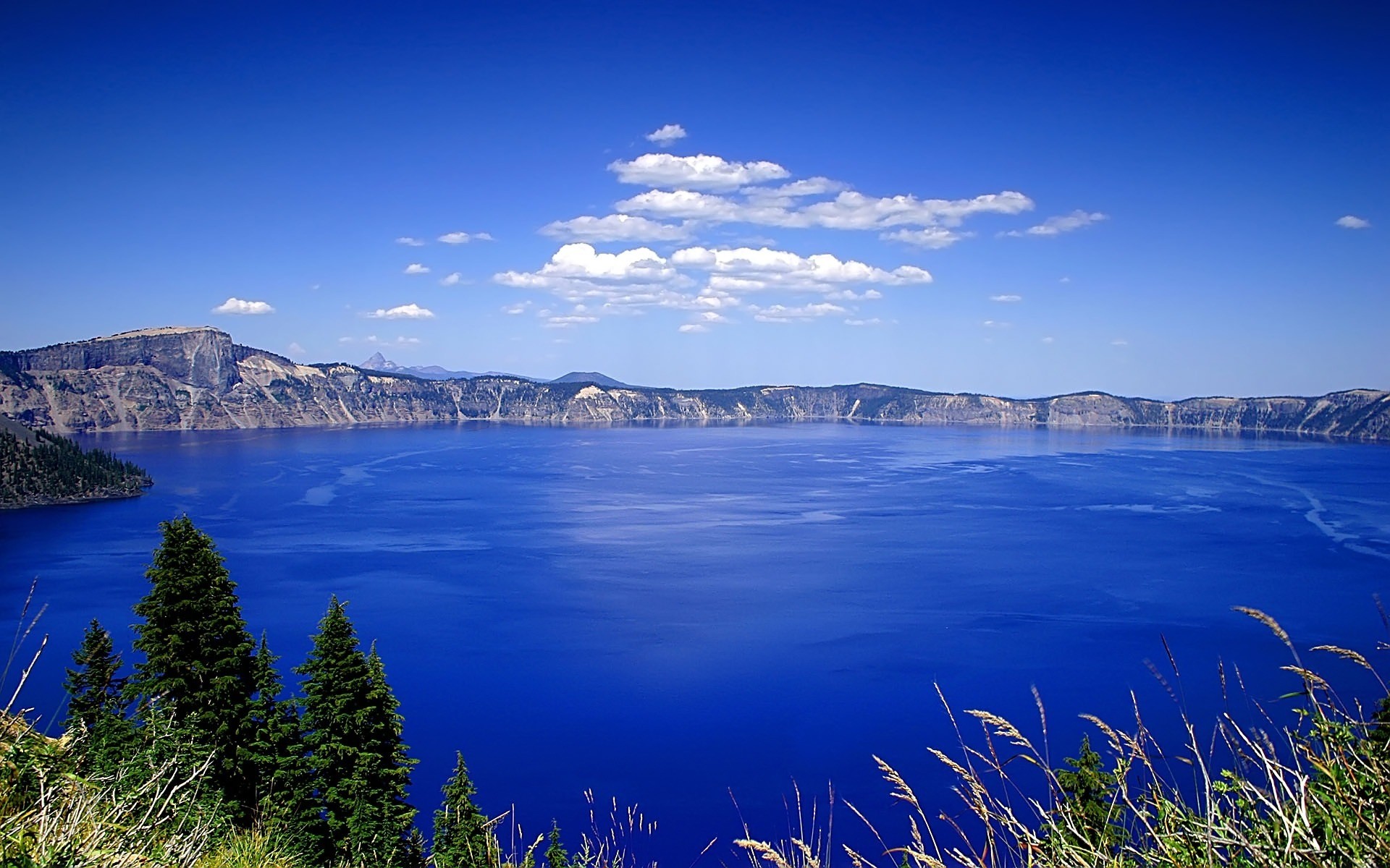 Crater Lake, Oregon, Lago, Cielo blu, 1920x1200, sfondo MacBook Pro