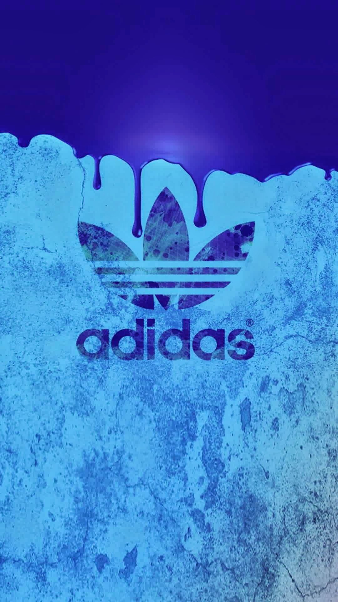 Adidas Originals, Trifoglio, Azzurro, Full HD, schermata di blocco del cellulare