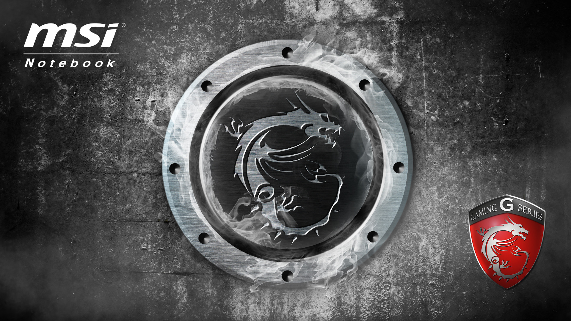 MSI, Logo drago, MSI Gaming G Series, Metallo, 1920x1080, sfondo per PC
