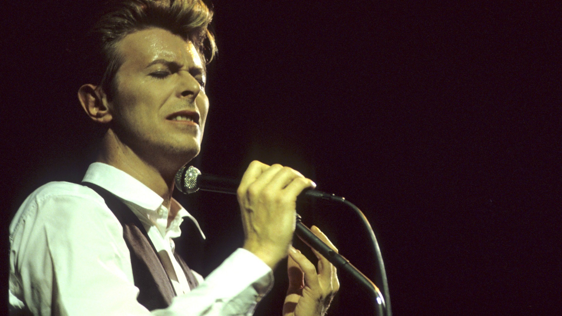 David Bowie, Concerto, Microfono, Cantante, 1920x1080, sfondo per PC