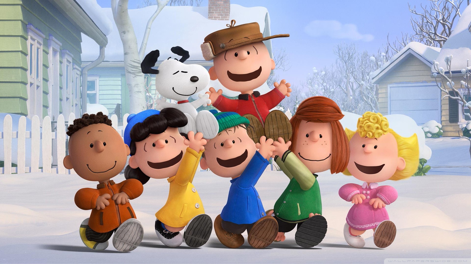 Snoopy, Charlie Brown, Peanuts, Snoopy & Friends - Il film dei Peanuts, Inverno, sfondo 1080p