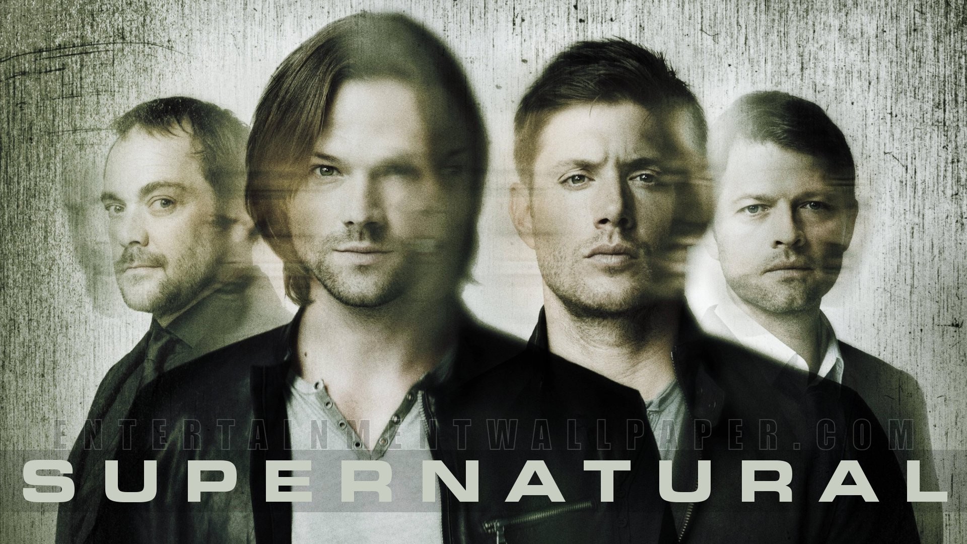Supernatural, Crowley, Sam Winchester, Dean Winchester, Castiel, sfondo desktop 1920x1080