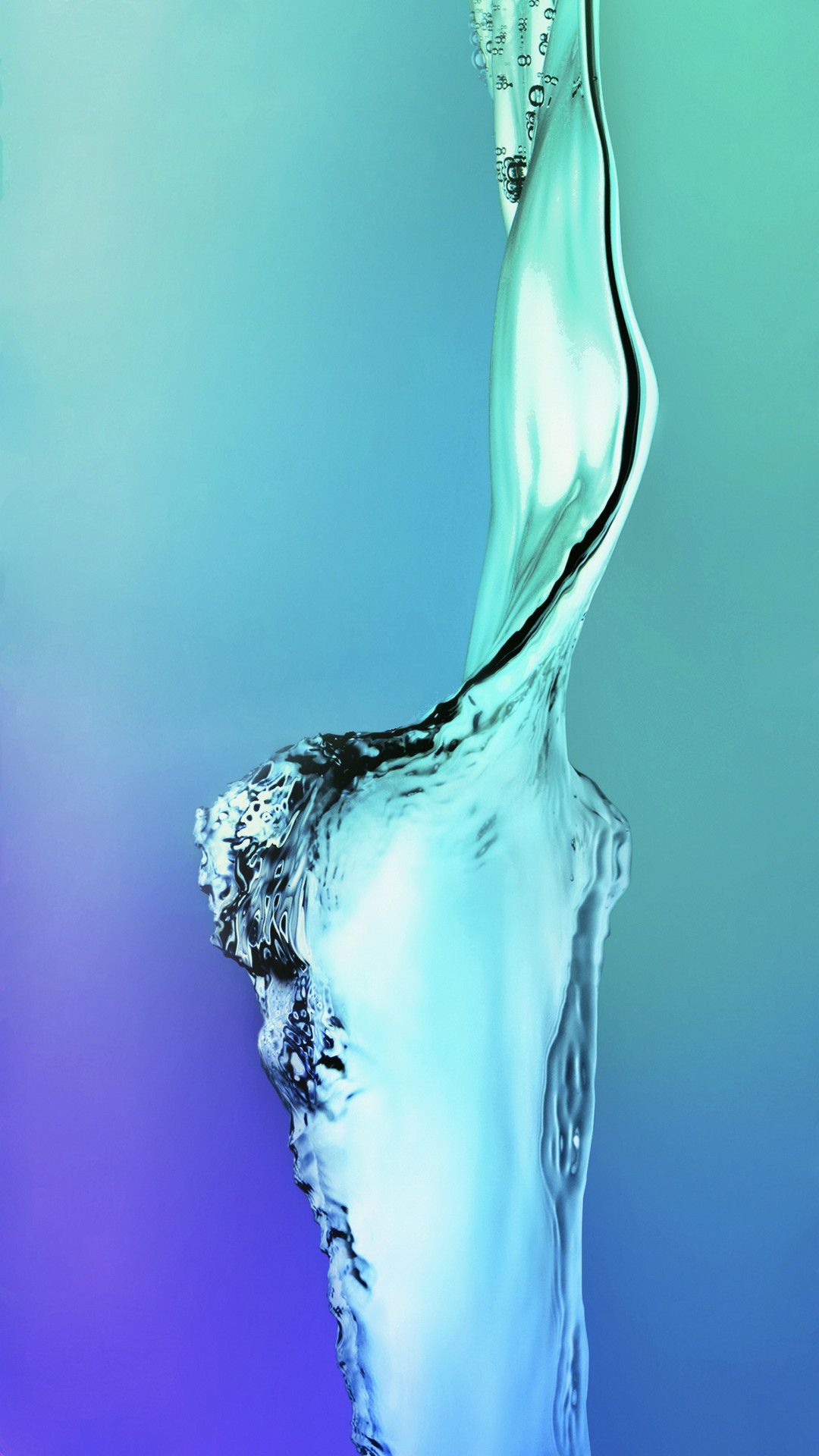 Samsung Galaxy S6, Acqua, Turchese, Viola, Full HD, sfondo per smartphone