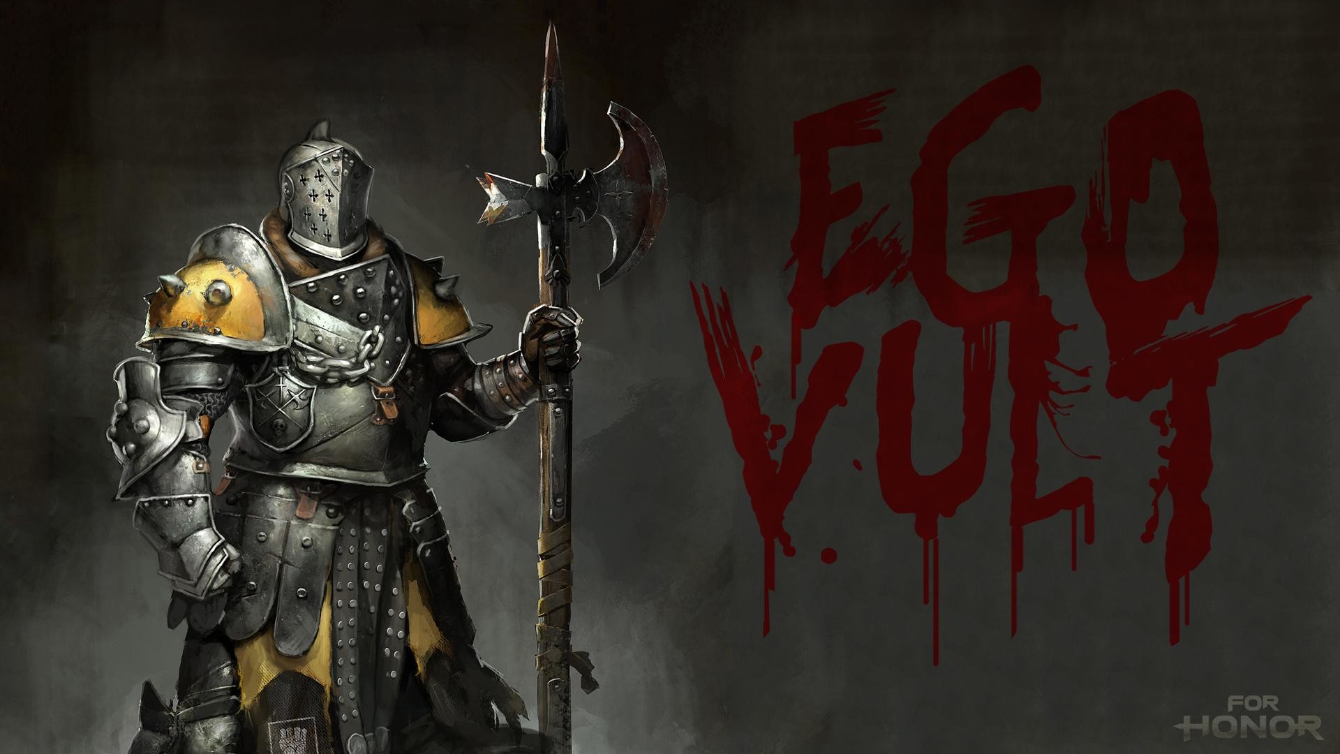 For Honor, Lawbringer, Ego Vult, Alabarda, Armatura, Full HD, sfondo per portatile