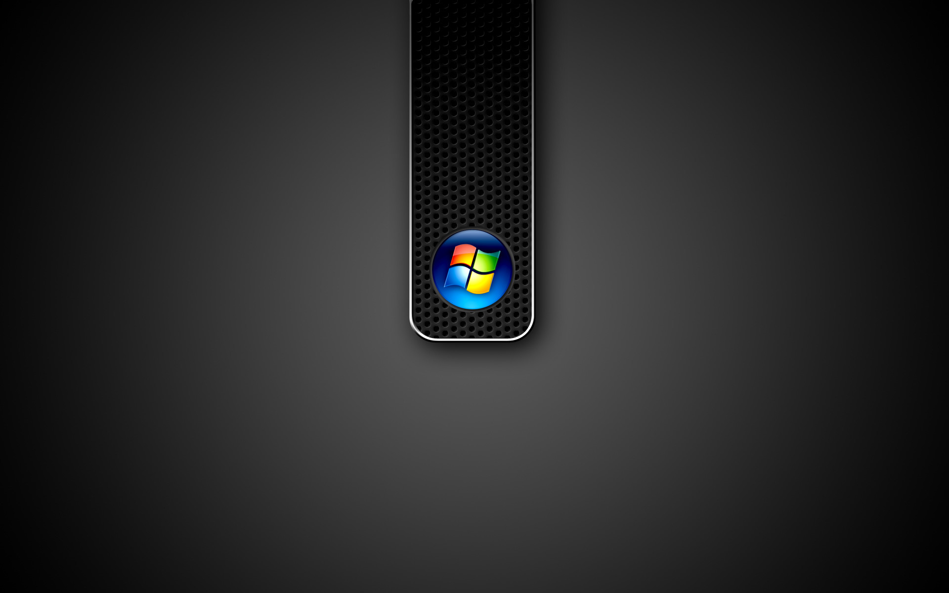 Windows 7, Pulsante Start, Grigio, Full HD, sfondo per portatile