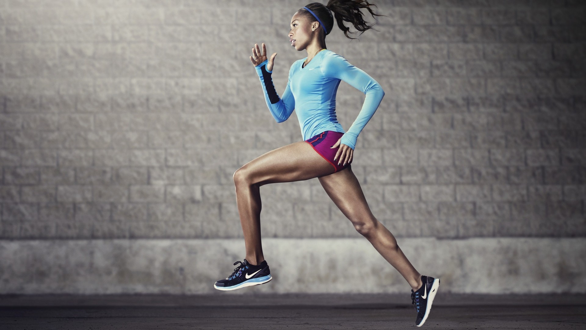 Nike, Corsa, Atleta, Scarpe da corsa, Full HD, sfondo per PC