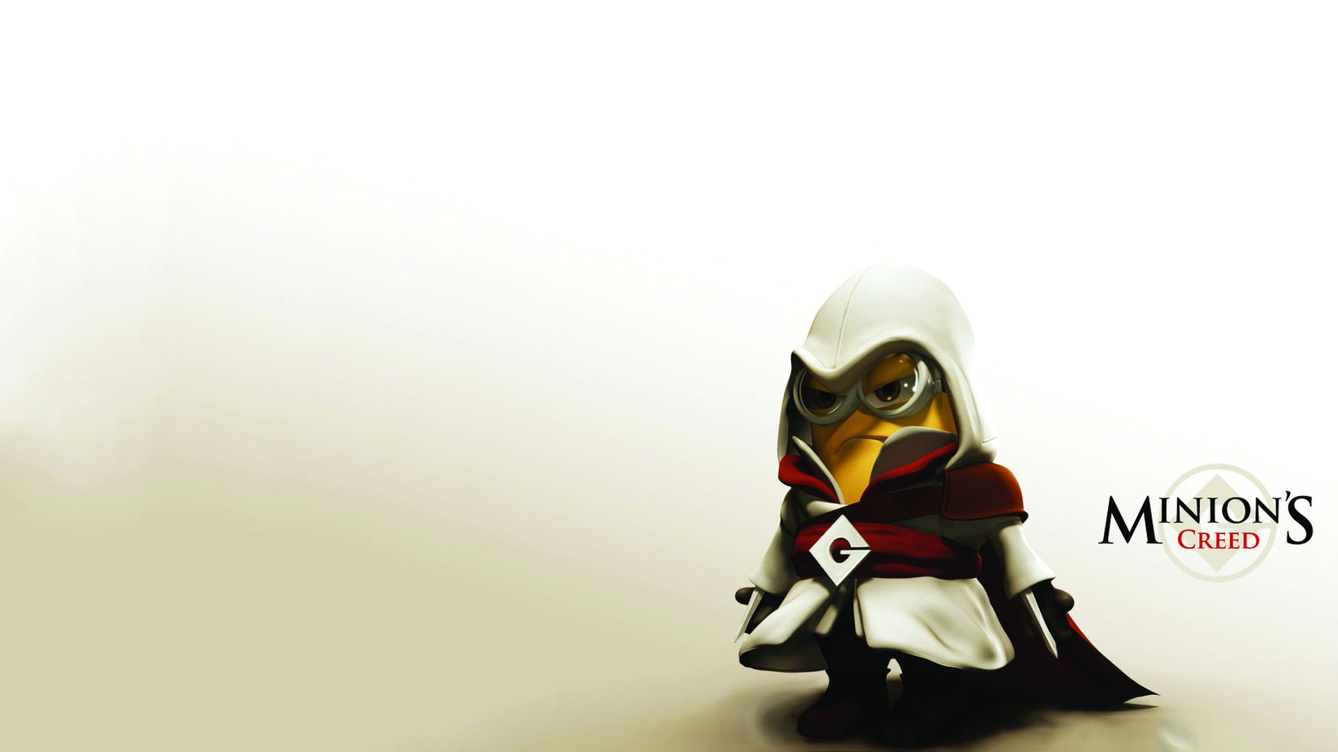 Minions, Assassin's Creed, Ezio Auditore, Parodia, Full HD 1080p, sfondo desktop