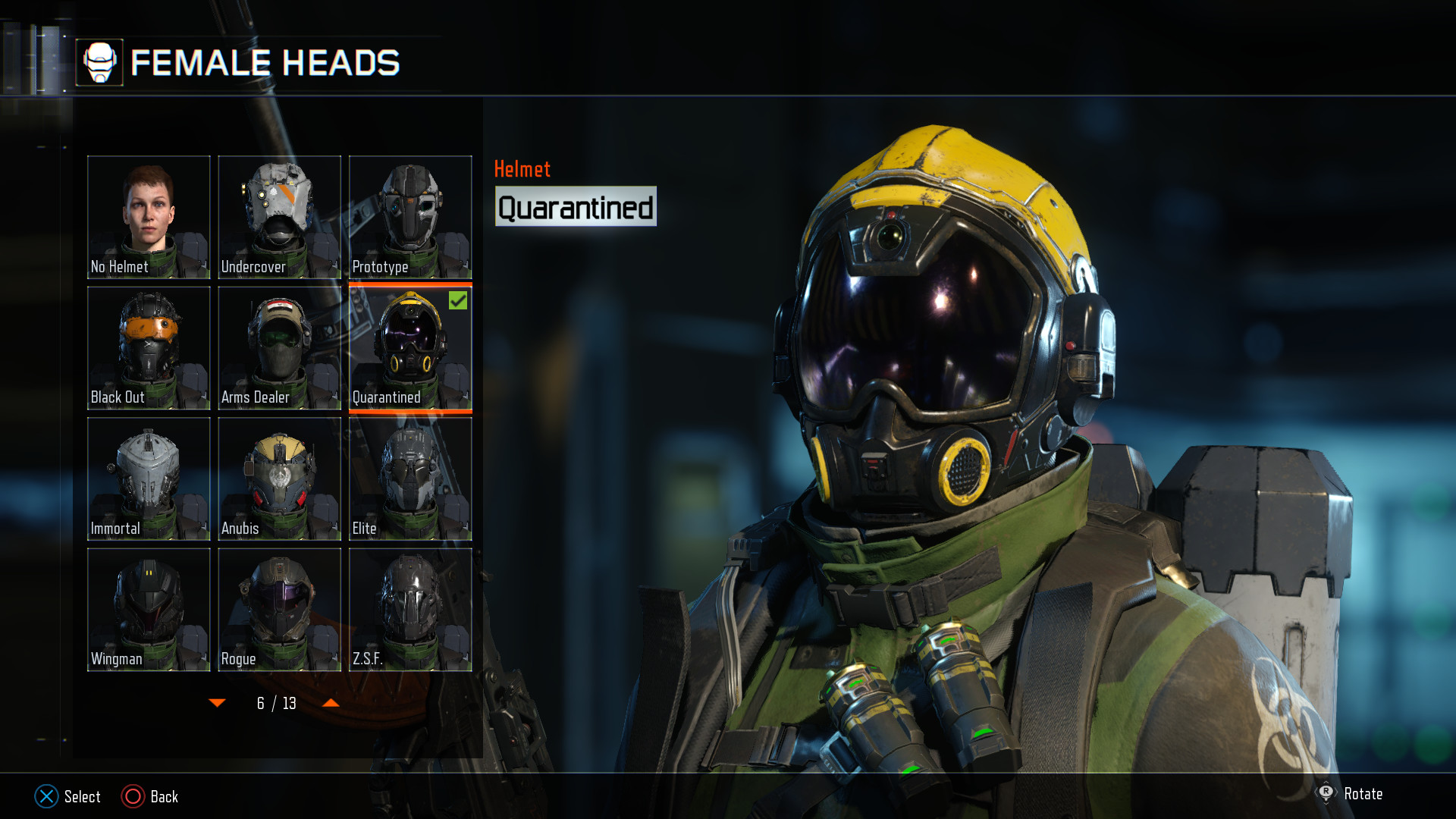 Call of Duty: Black Ops III, Personalizzazione, Casco, Soldatessa, sfondo desktop Full HD