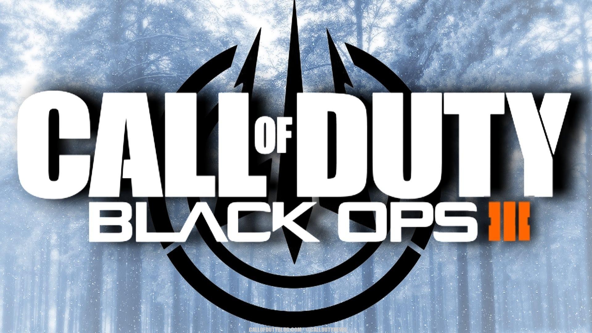 Call of Duty: Black Ops III, Logo, Foresta innevata, 1920x1080, immagine di sfondo