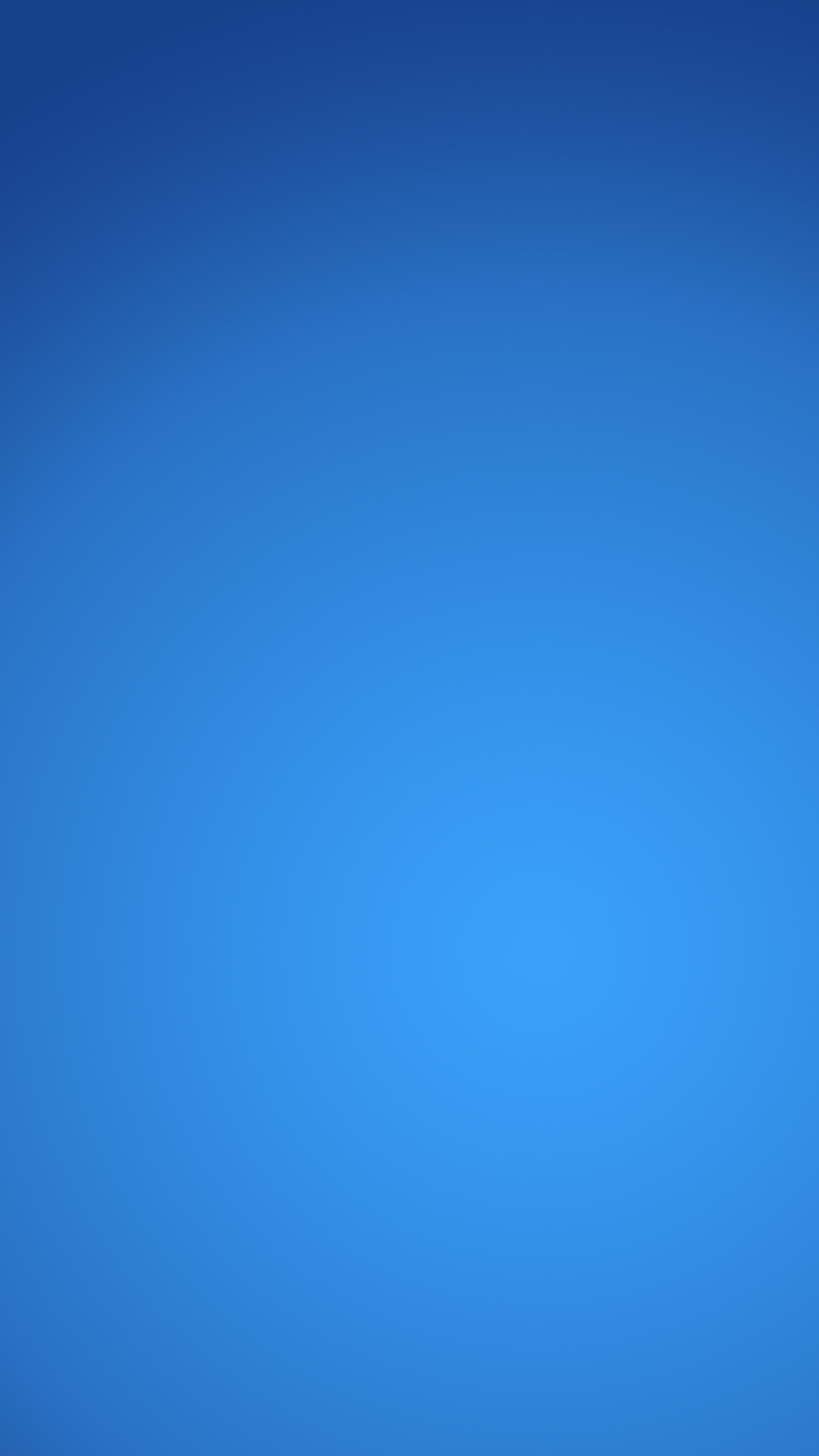 Sfondo blu, Sfumatura, Minimalismo, 1080x1920, schermata di blocco iPhone