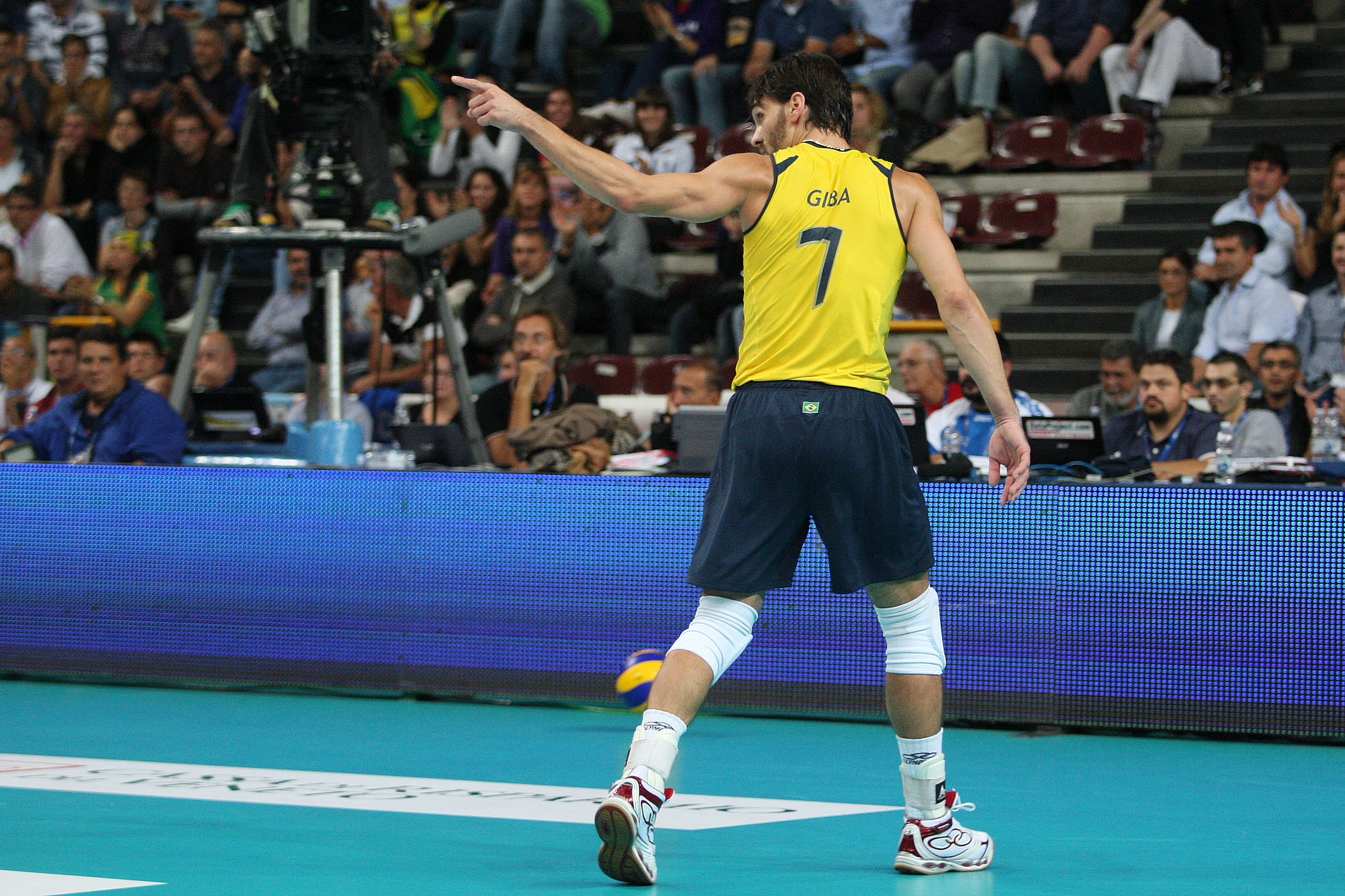 Pallavolo, Brasile, Battuta, Palazzetto, Full HD, sfondo Windows 11
