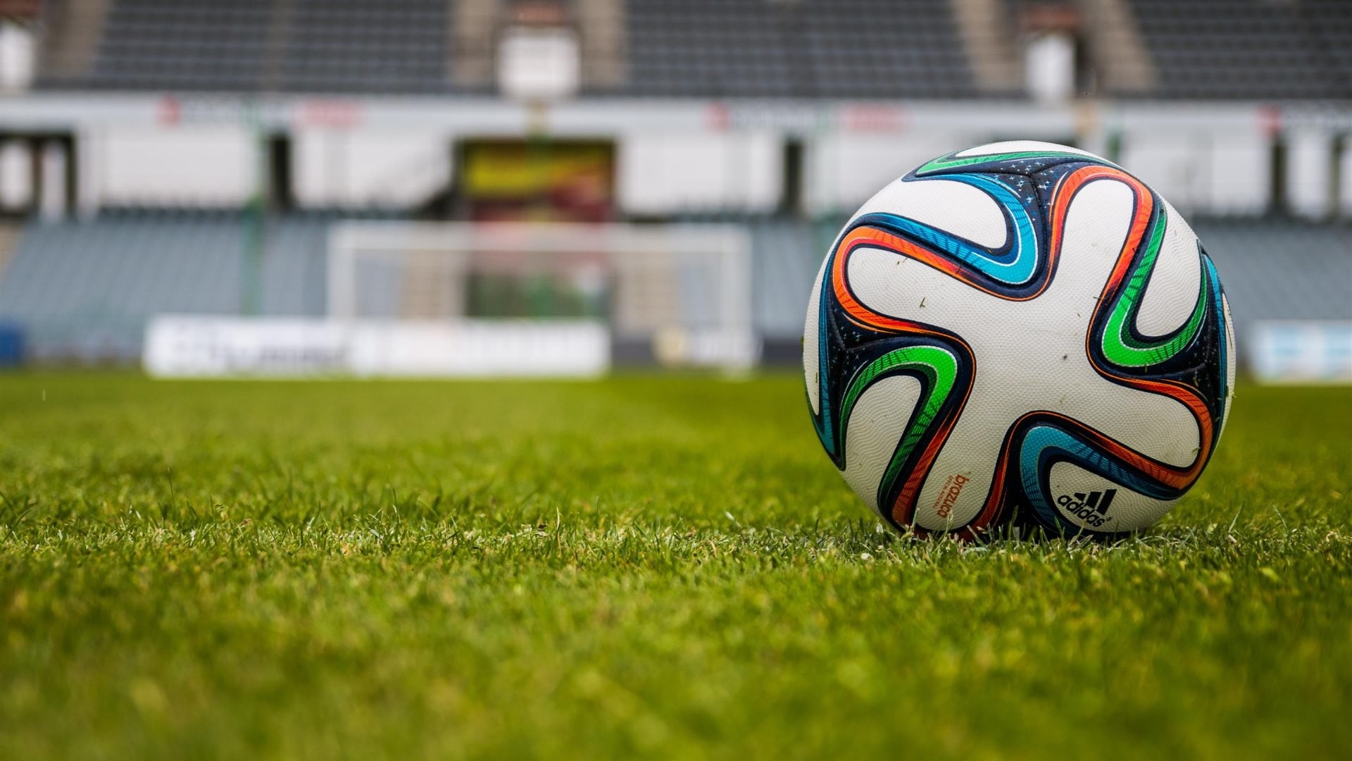 Adidas Brazuca, Pallone, Stadio, Erba, Full HD, sfondo desktop